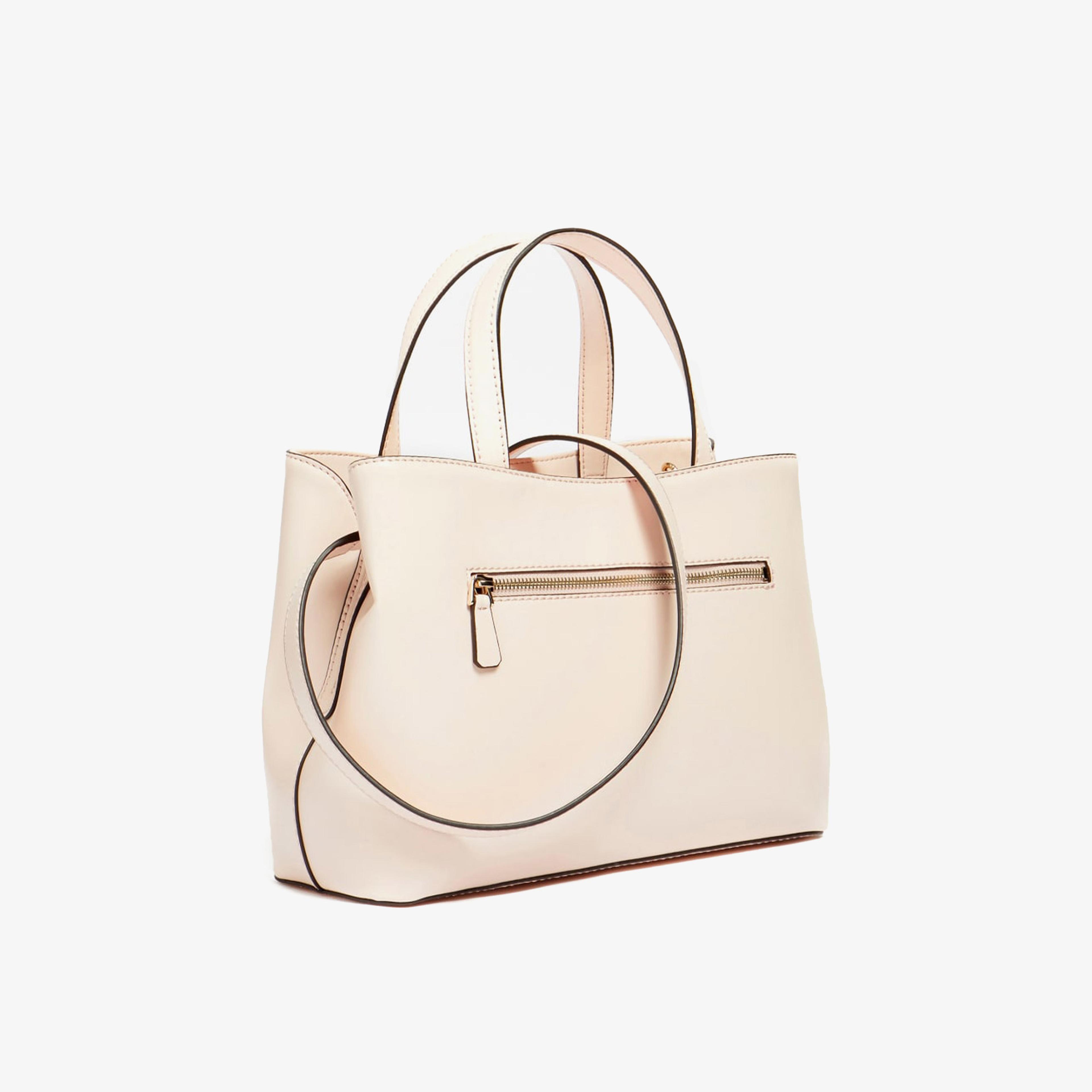 Guess Downtown Chic Turnlo Kadın Pembe Omuz Çantası