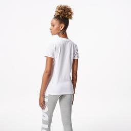 Nike Sportswear Essntl Crew Lbr Kadın Beyaz T-Shirt