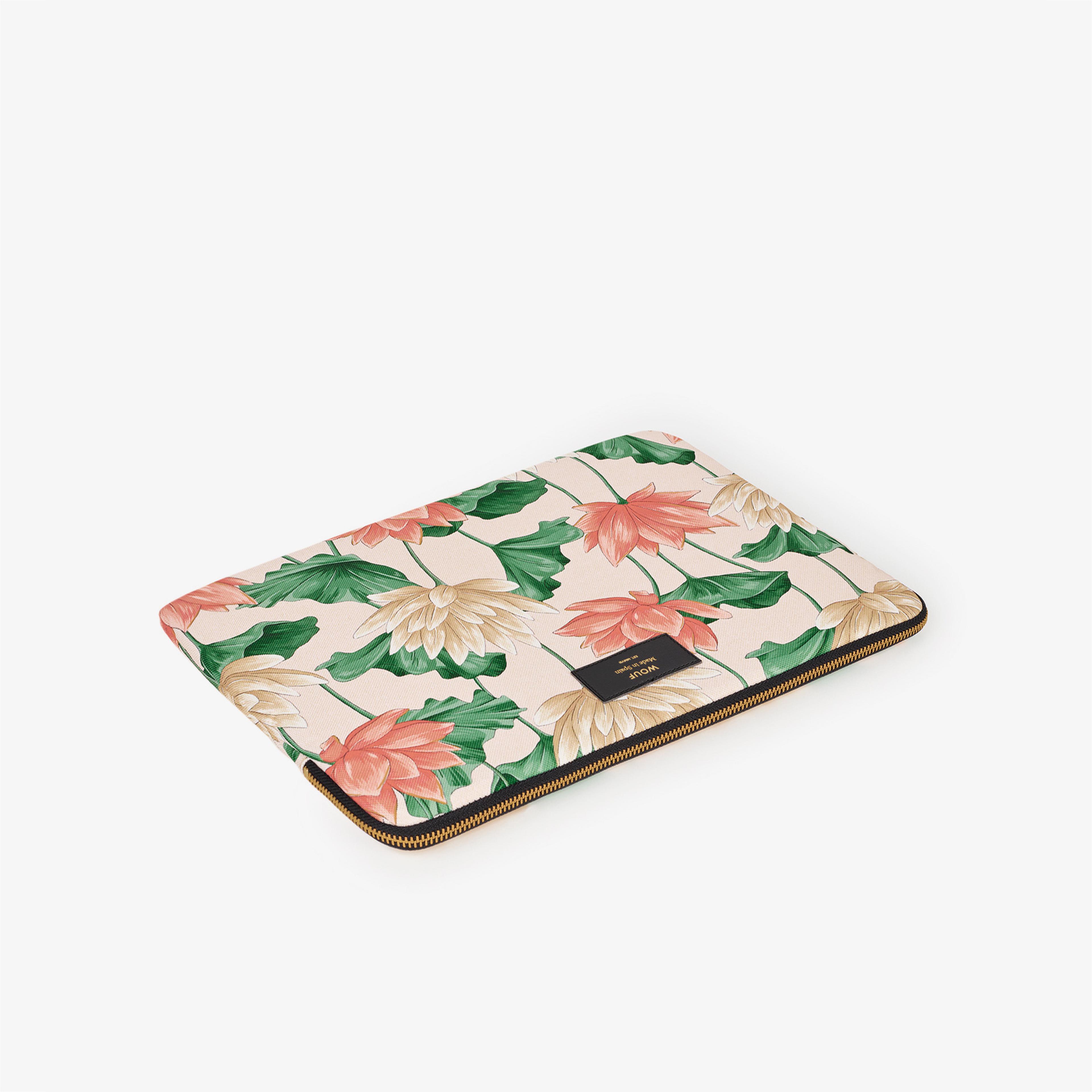 Wouf Lotus 13" Kadın Bej Laptop Kılıfı