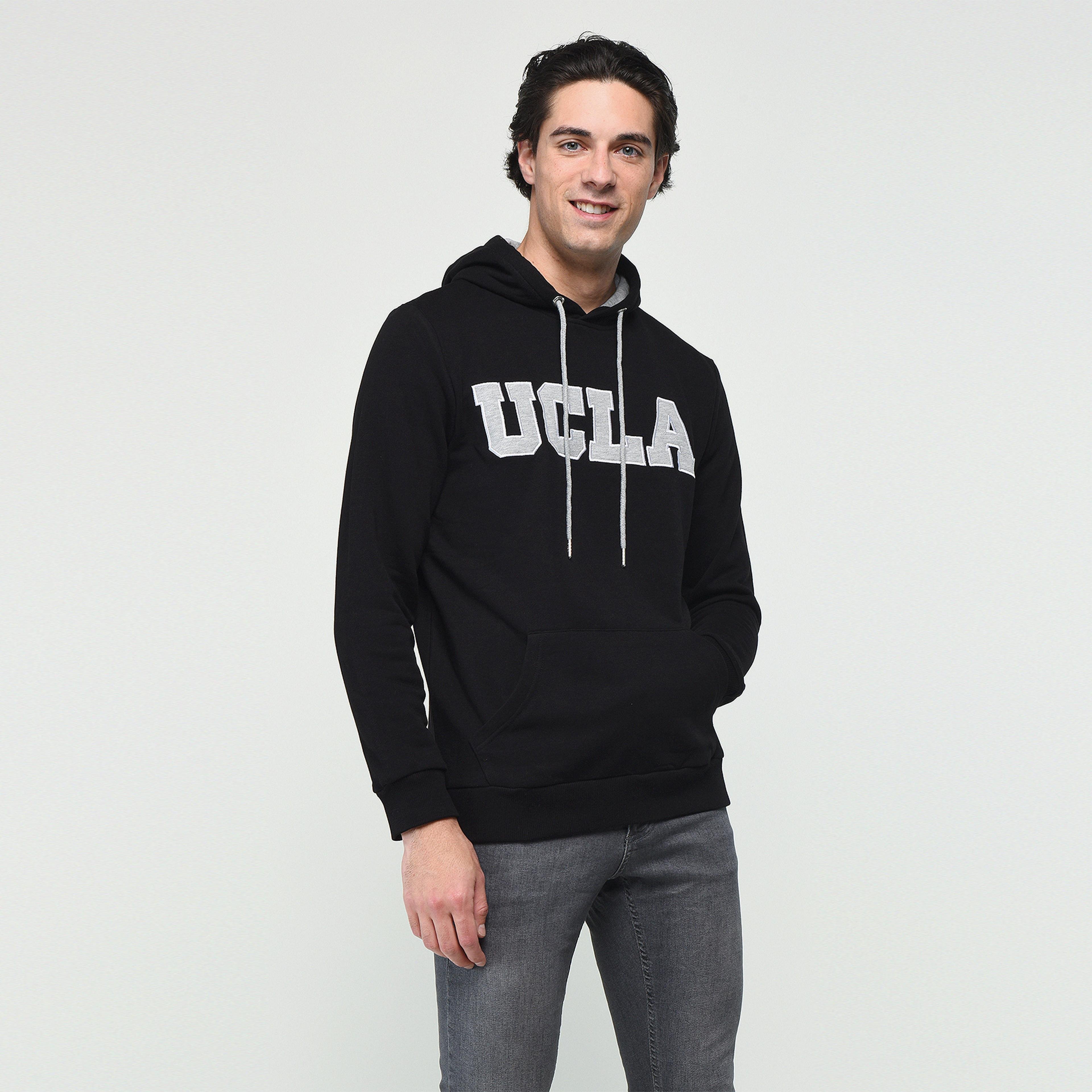 UCLA Oroville Erkek Siyah Sweatshirt