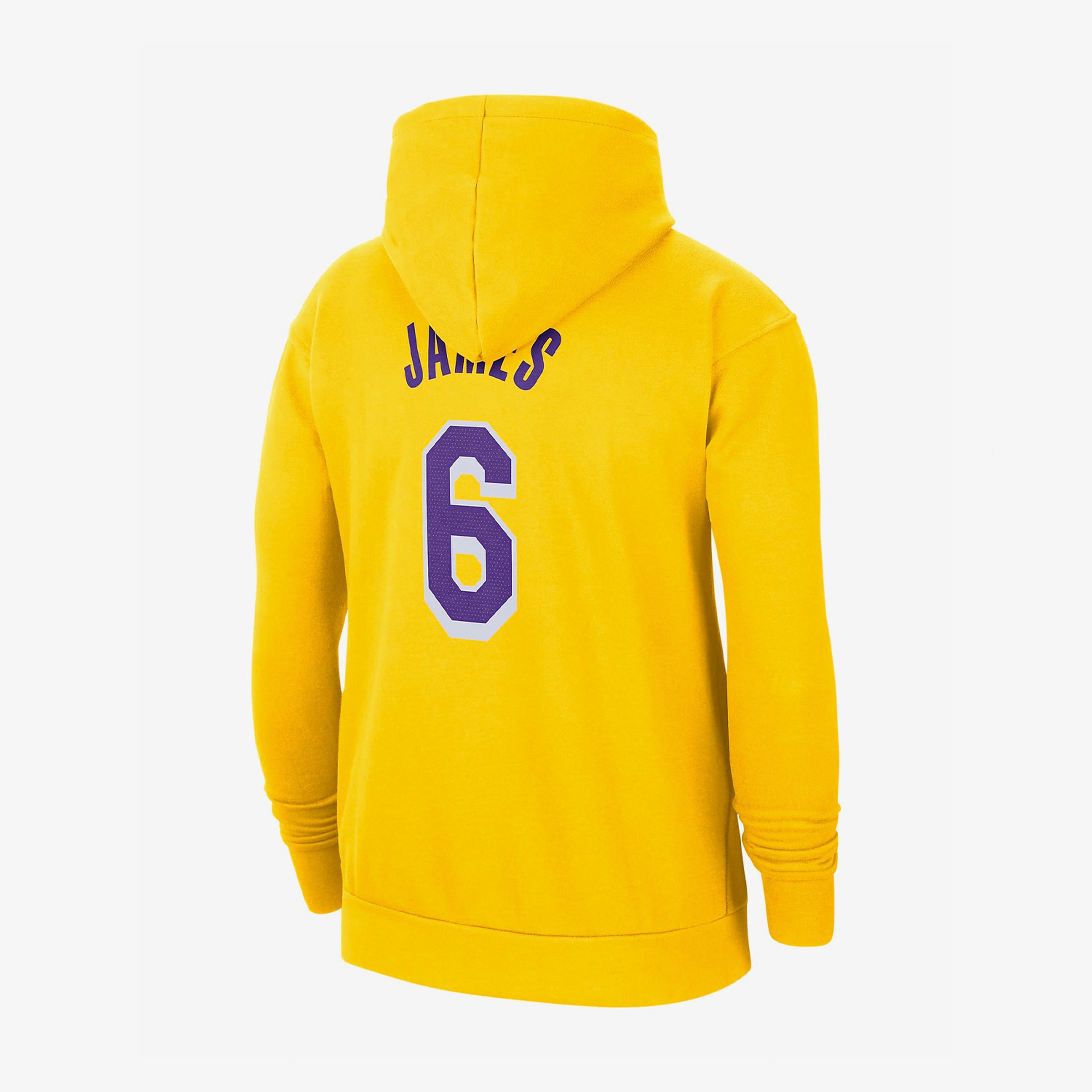 Nike NBA Los Angeles Lakers Essential Erkek Sarı Hoodie