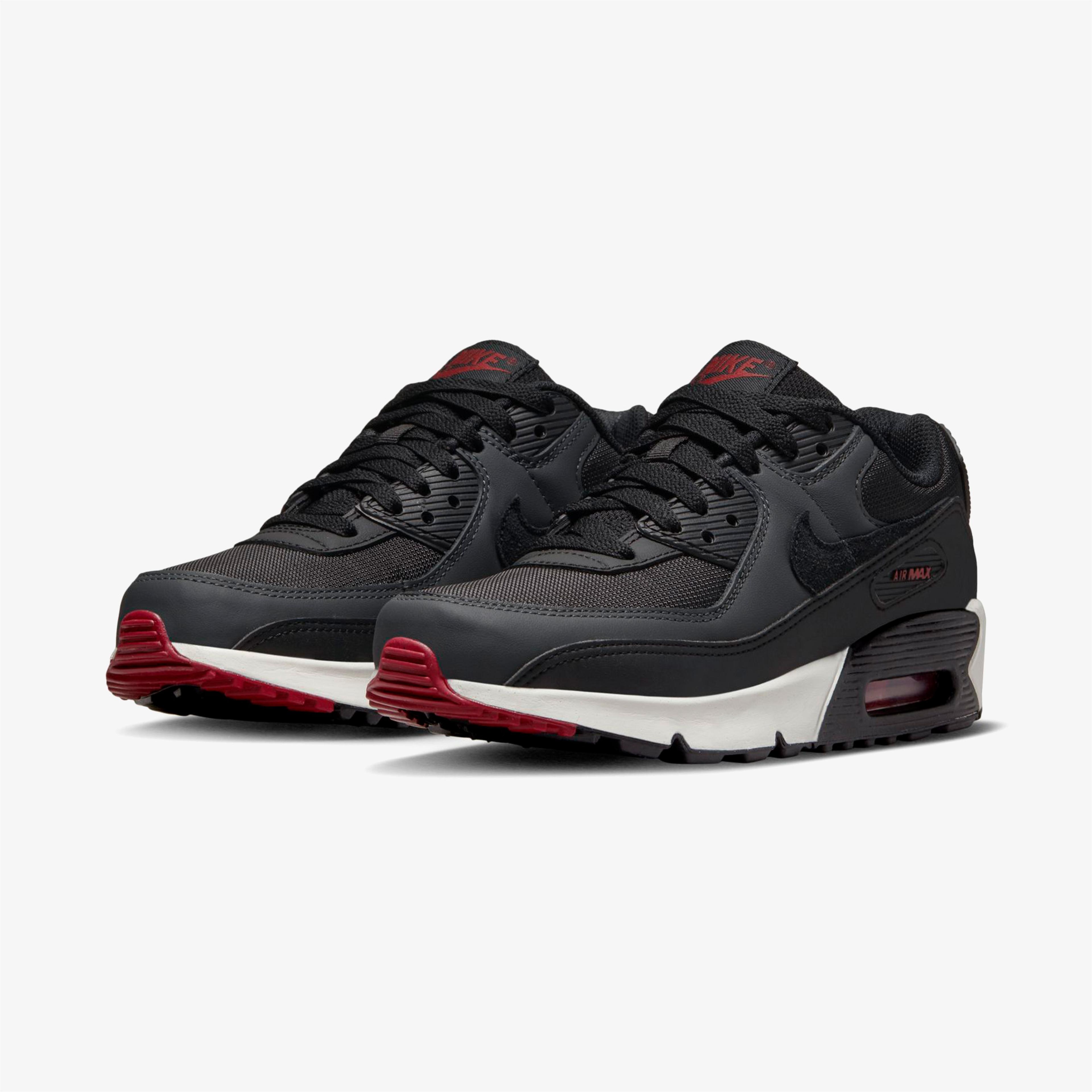 Nike Air Max 90 Leather Kadın Gri Spor Ayakkabı