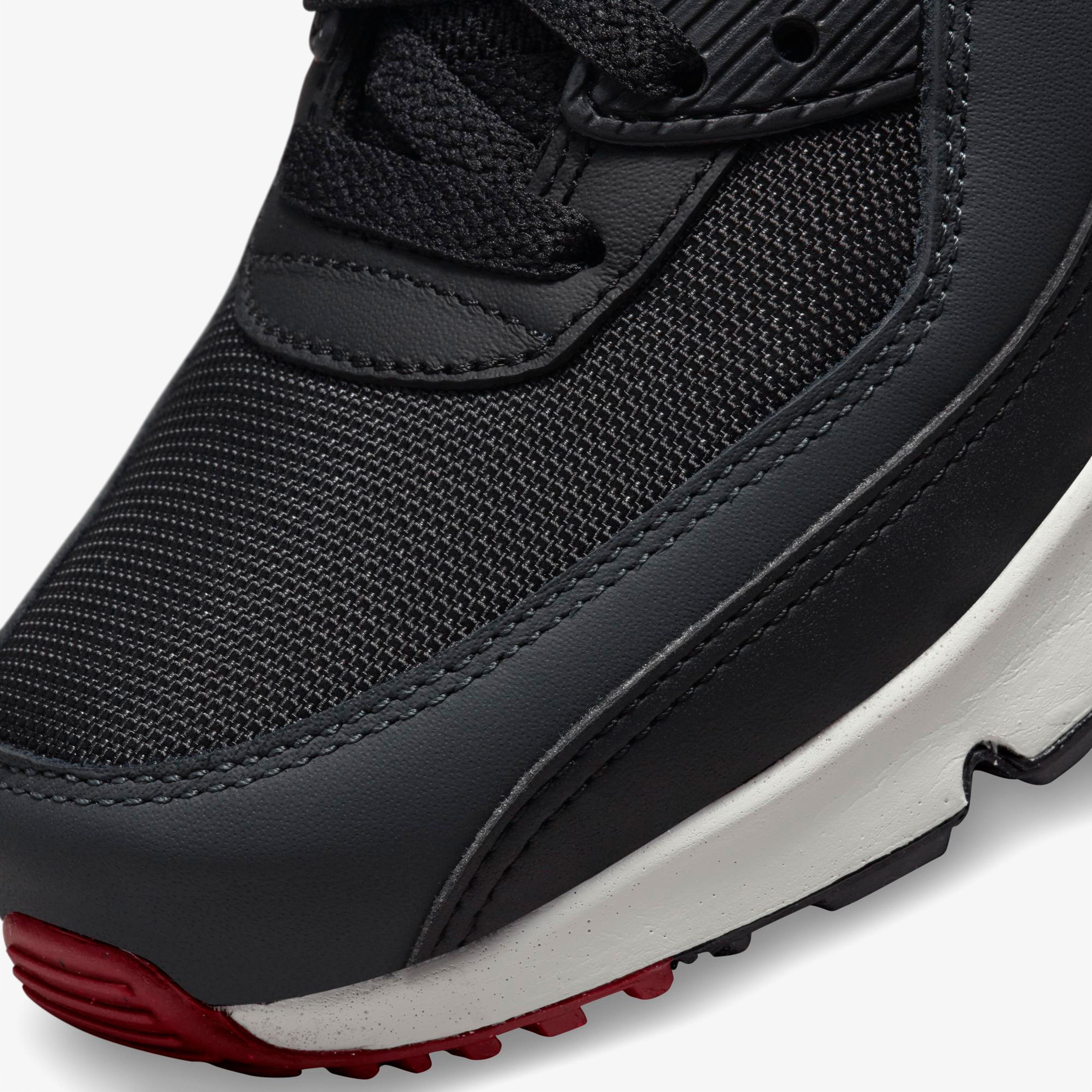 Nike Air Max 90 Leather Kadın Gri Spor Ayakkabı
