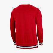 Nike Courtside Chicago Bulls Erkek Kırmızı Sweatshirt