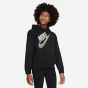 Nike Sportswear Oversize Hoodie Çocuk Siyah Sweatshirt