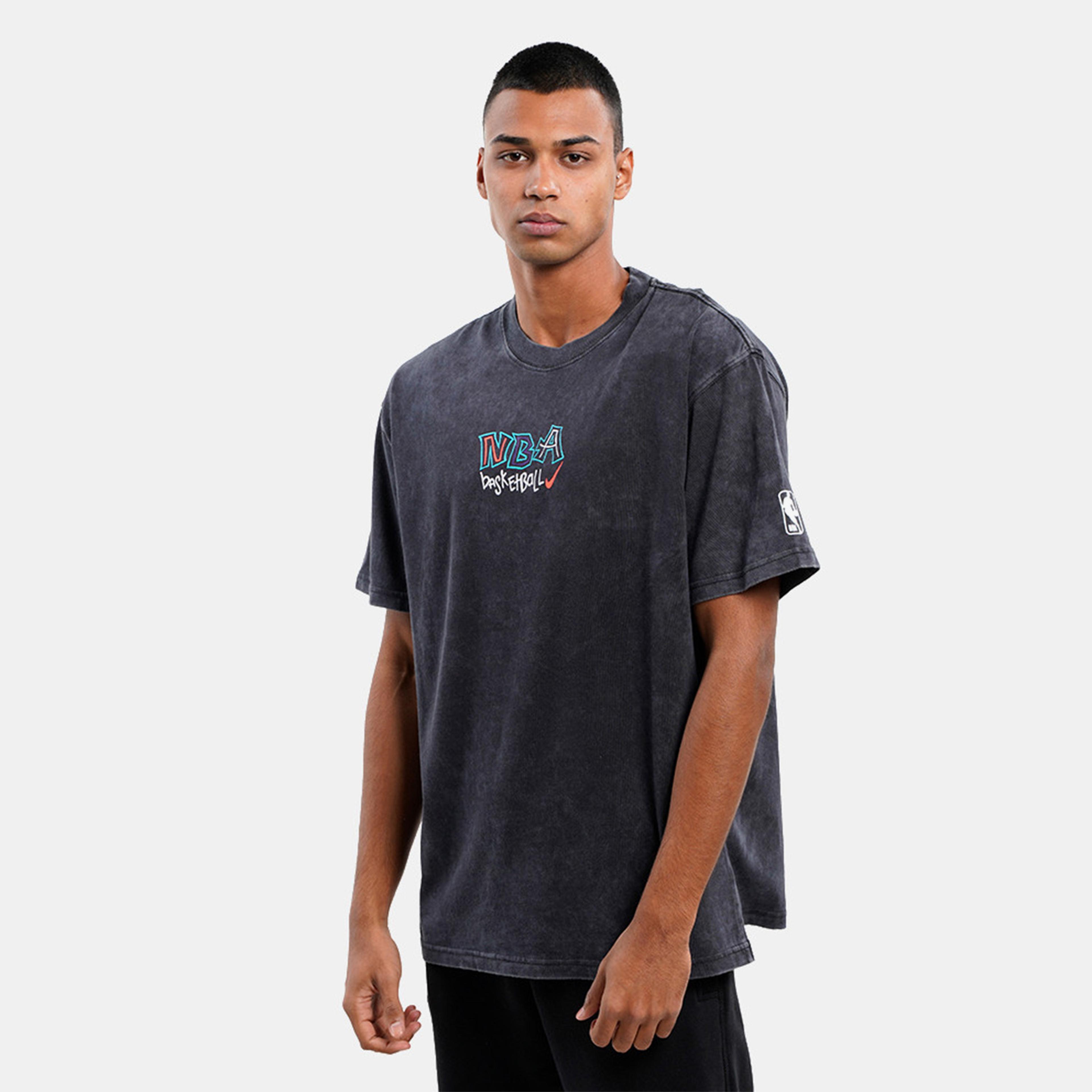 Nike Max90 NBA Erkek Siyah T-Shirt