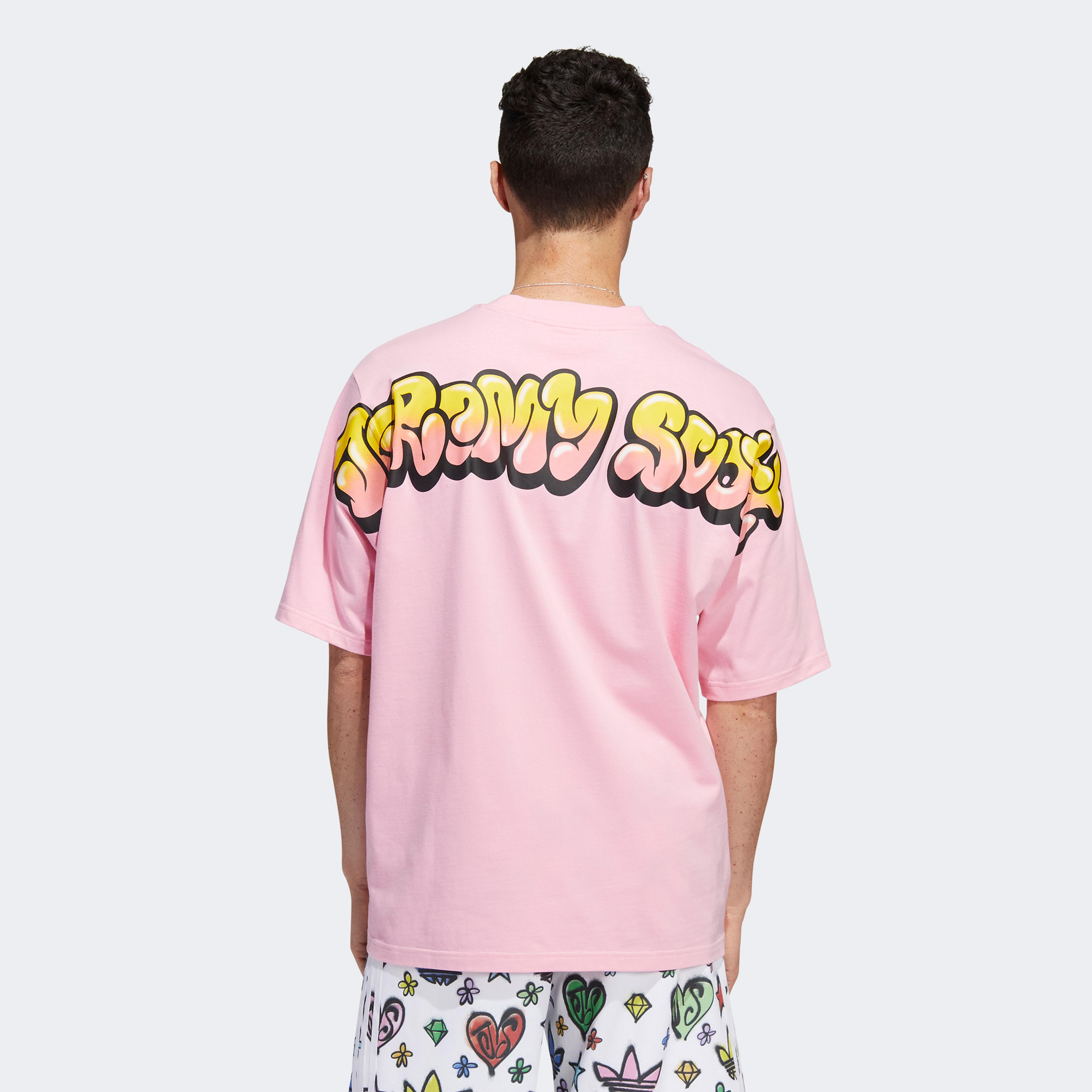 adidas Jeremy Scott Unisex Pembe T-Shirt