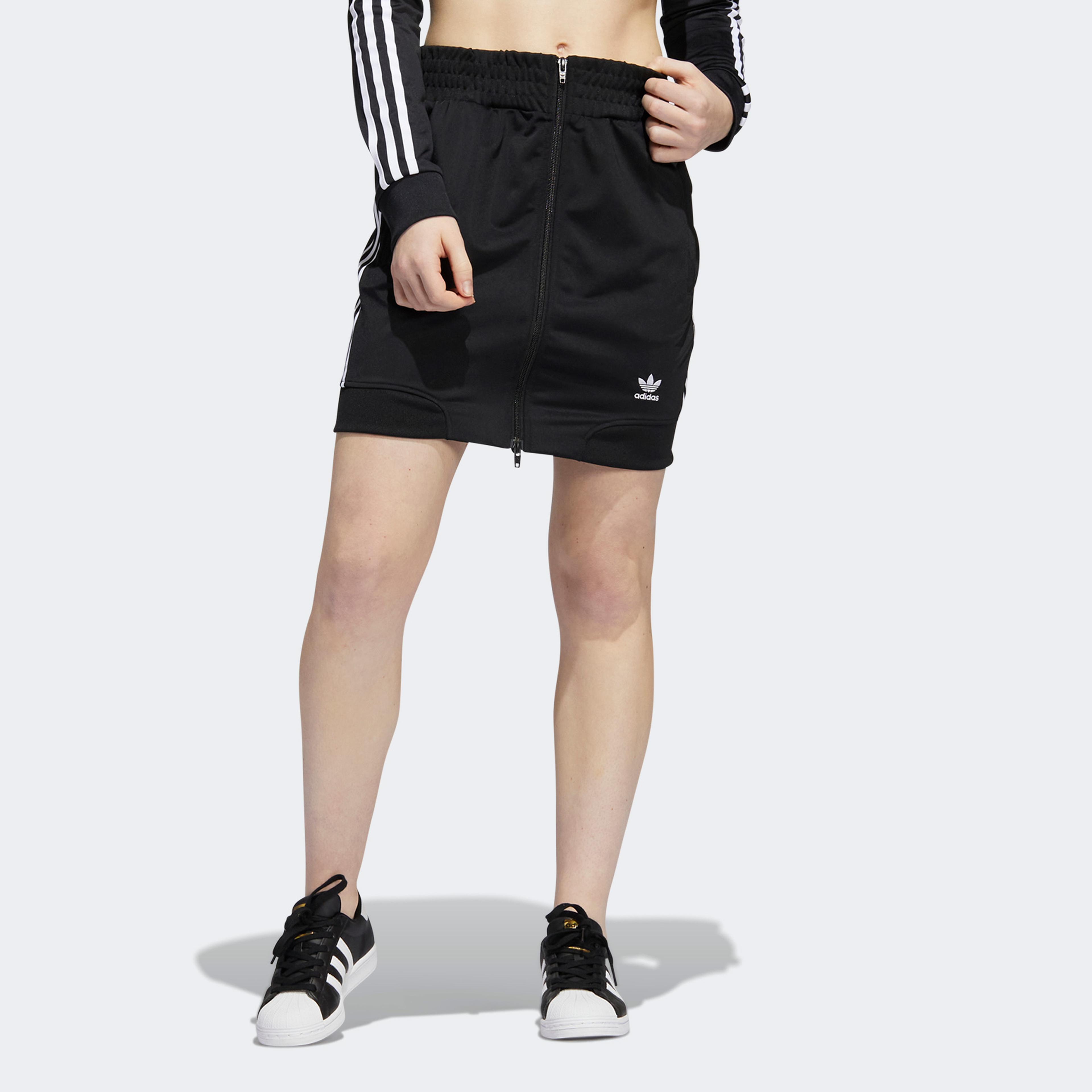 adidas Jeremy Scott Monogram Kadın Siyah Etek