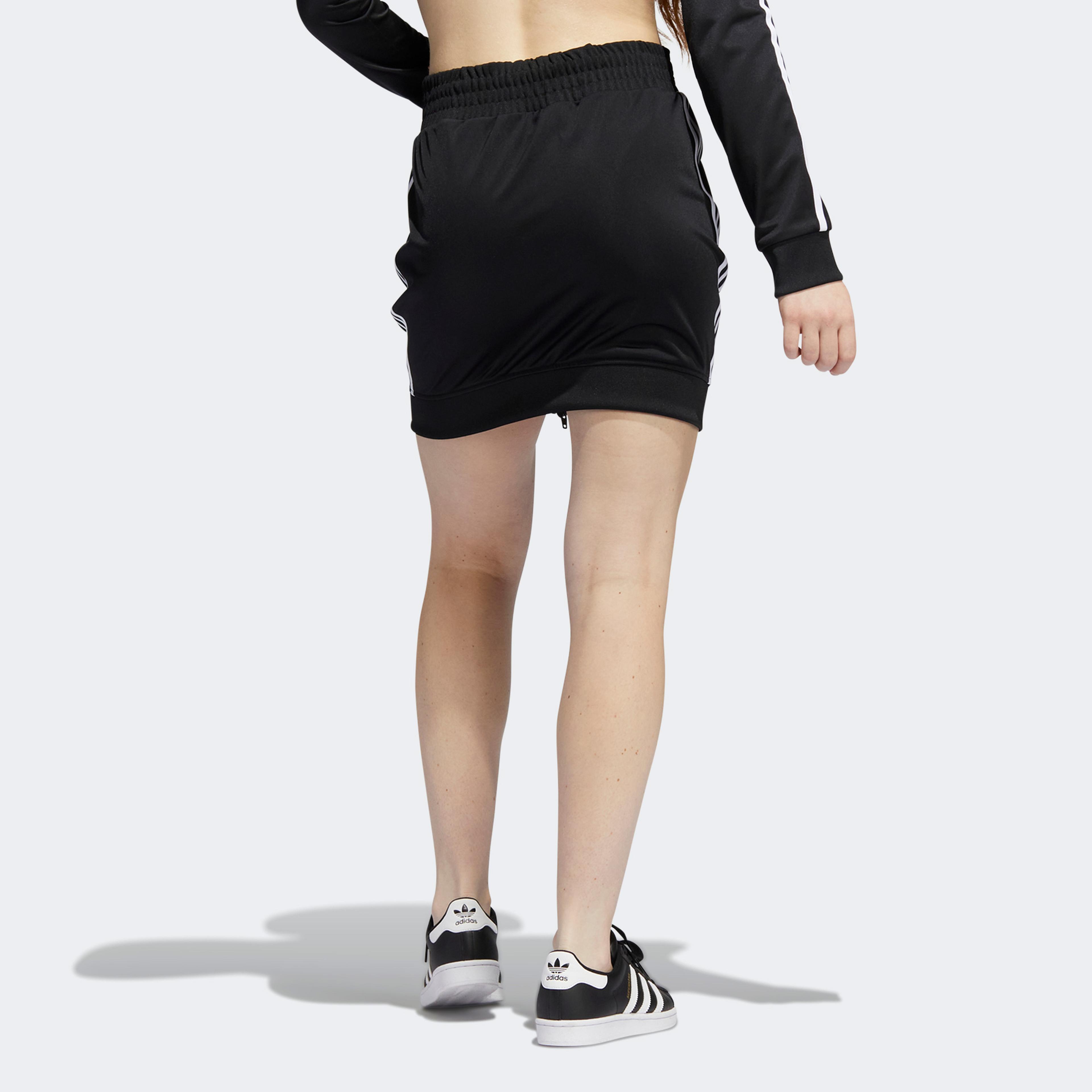 adidas Jeremy Scott Monogram Kadın Siyah Etek
