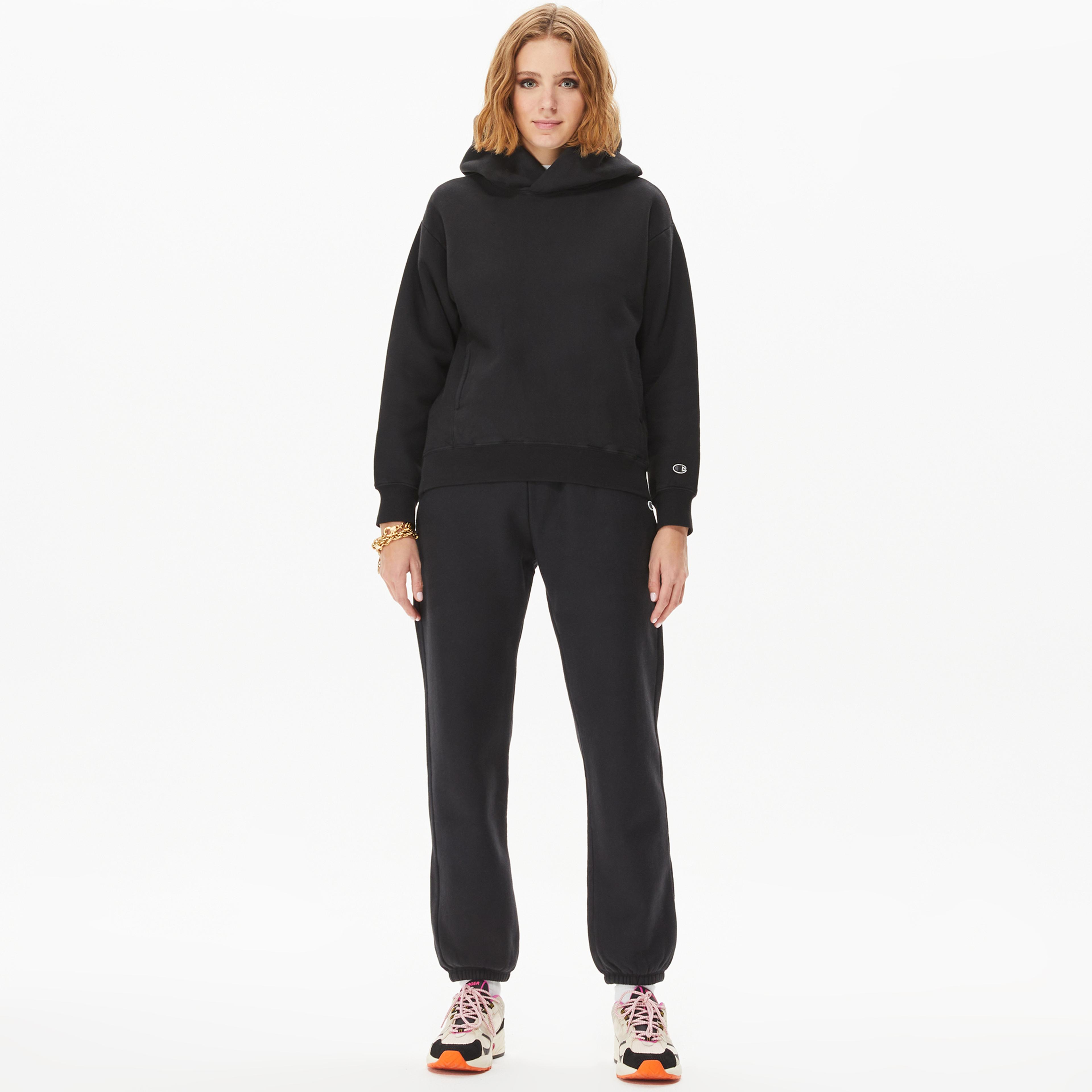 Champion Hooded Kadın Siyah Hoodie