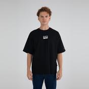 Fifty Pieces Oversize Erkek Siyah T-Shirt