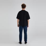Fifty Pieces Oversize Erkek Siyah T-Shirt