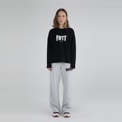 Fifty Pieces Oversize Kadın Siyah T-Shirt