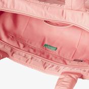 Benetton Pufa Canta Kadın Pembe Omuz Çantası