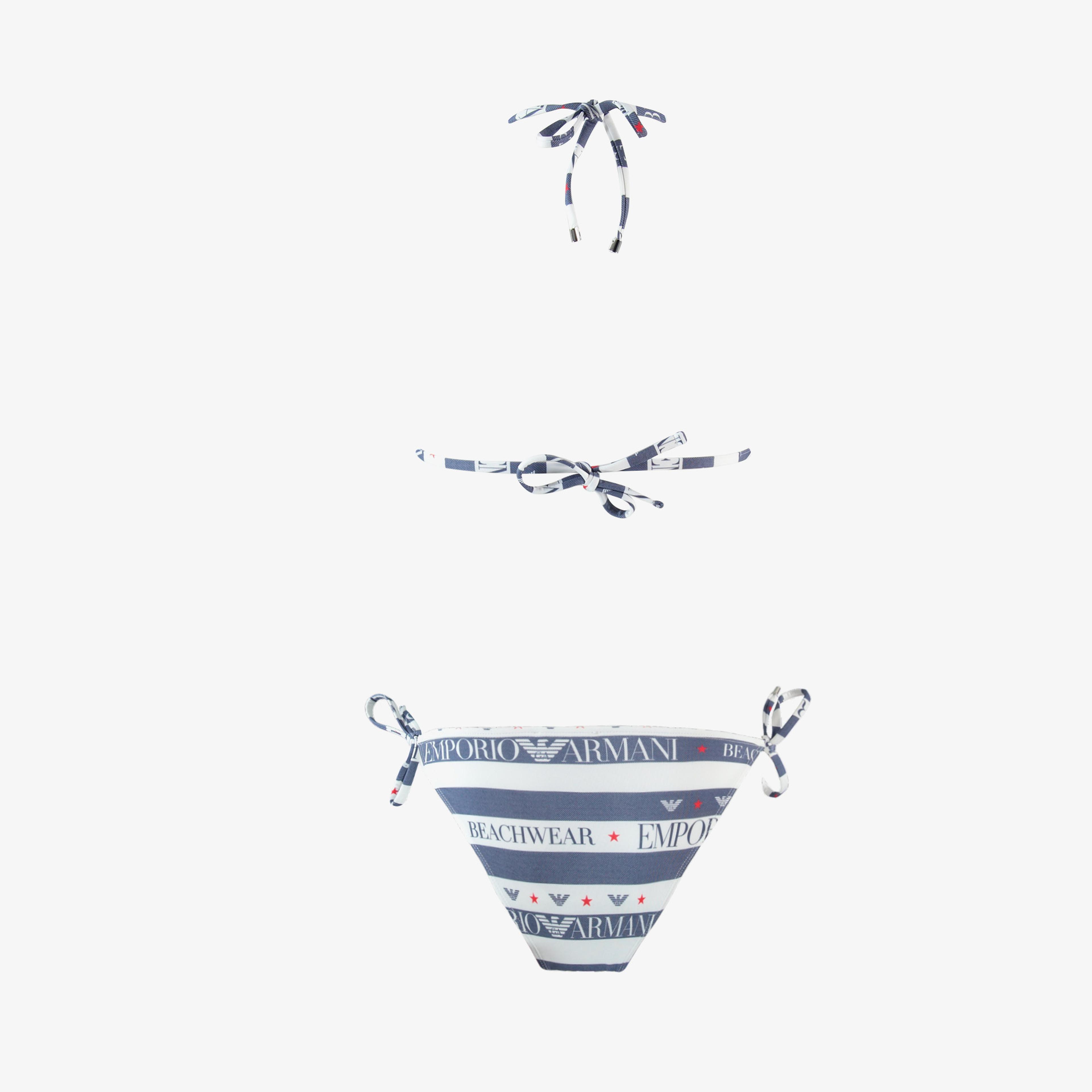 EA7 Emporio Armani Knit Kadın Mavi Bikini Takımı