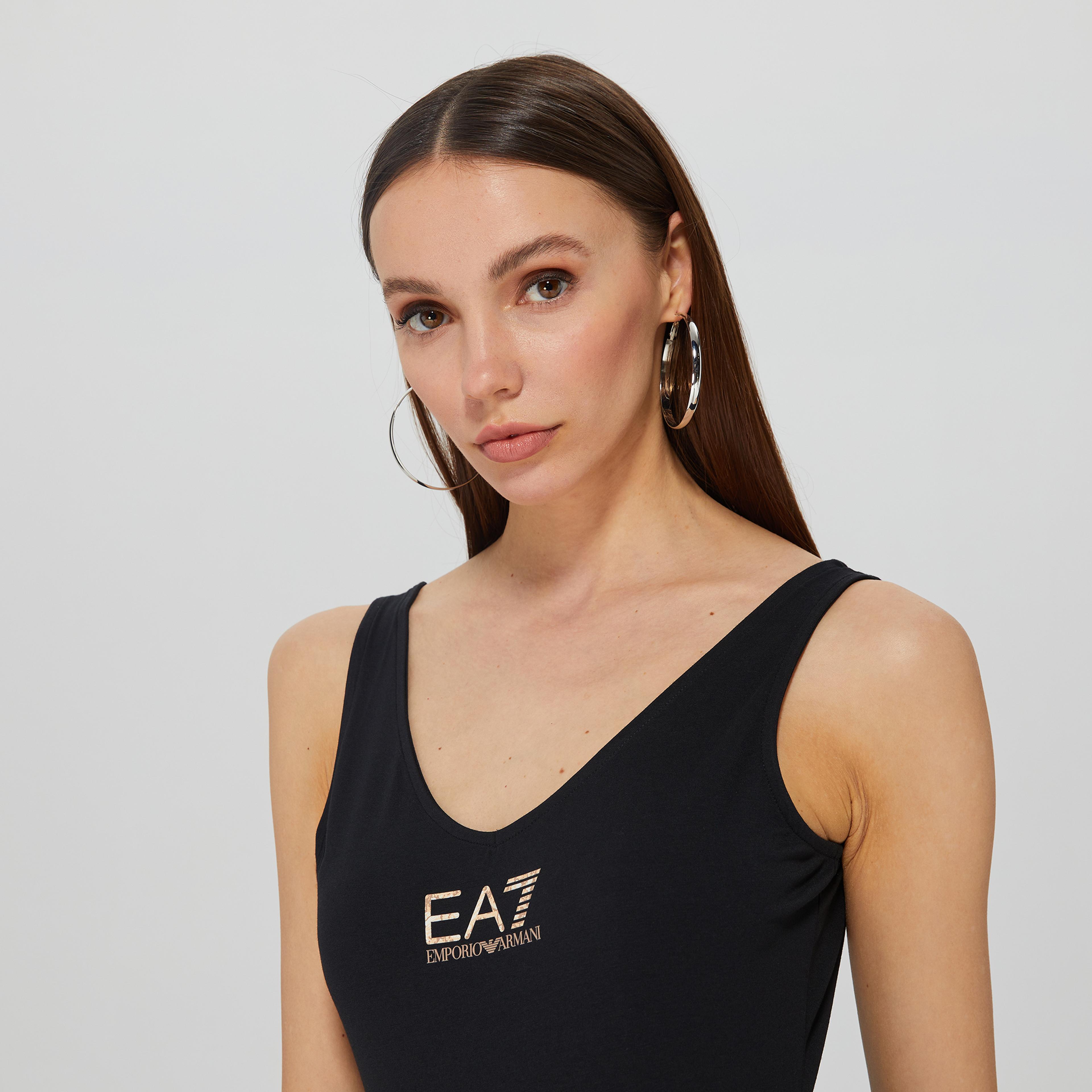 EA7 Kadın Siyah Body