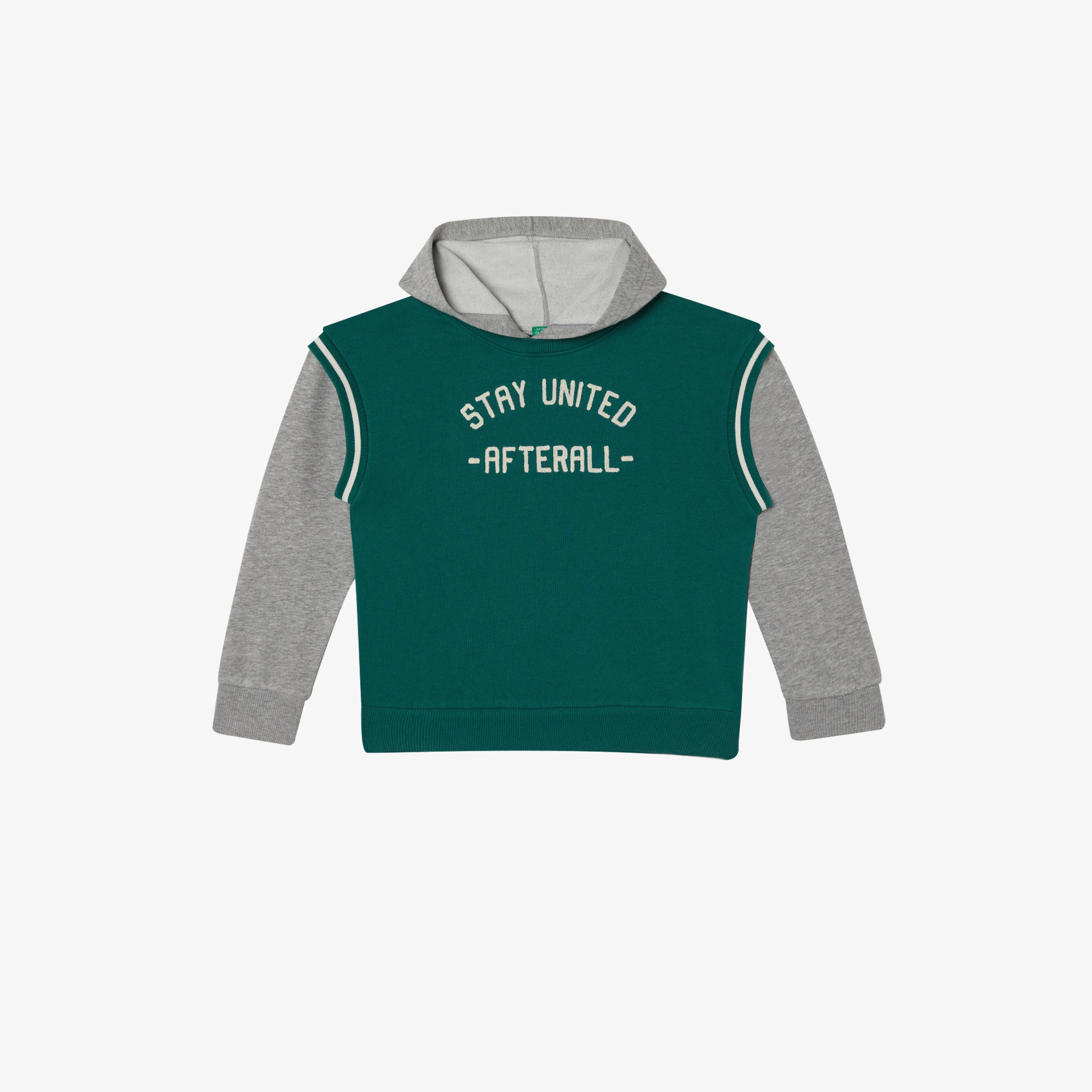 Benetton Armali Kolej Çocuk Yeşil Sweatshirt