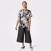 Converse Flower Patch Kadın Gri T-Shirt