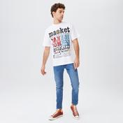 Market Random Workshop Think Erkek Beyaz T-Shirt