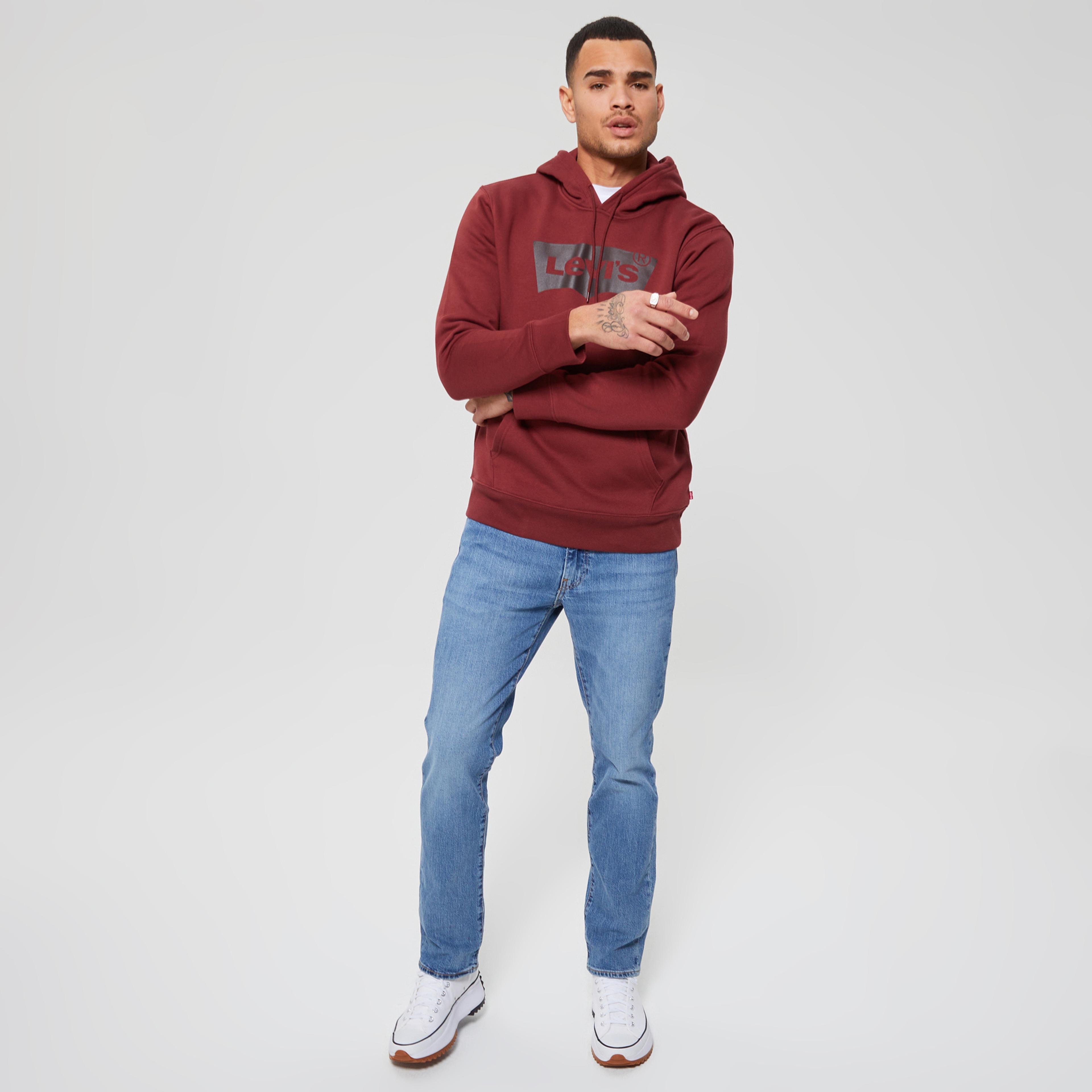 Levi'S Graphic Hoodi Essential Hoodie Erkek Kırmızı Sweatshirt