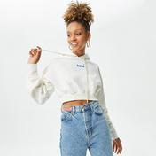Holeacademıe Crop Hoodıe Kadın Krem Hoodie