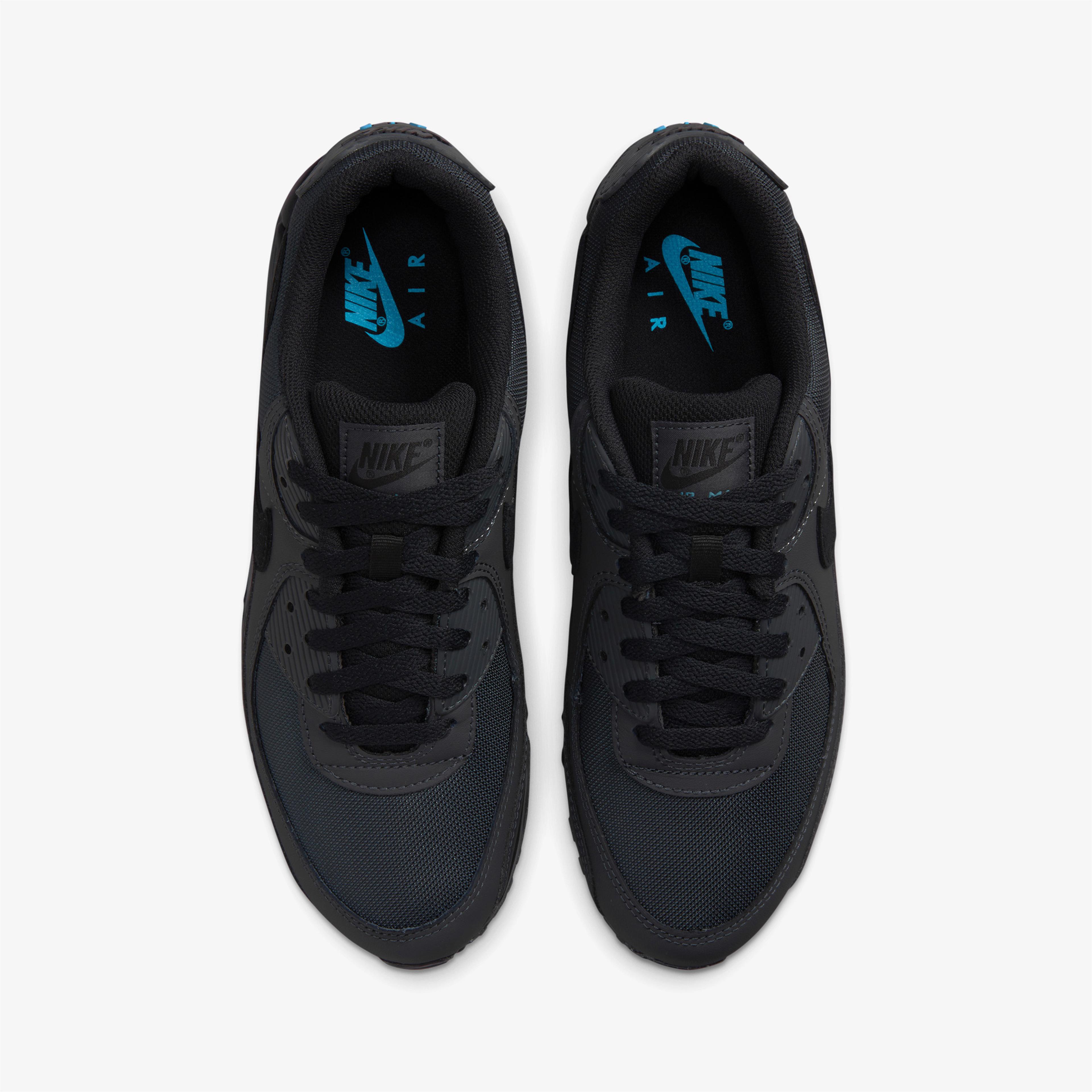 Nike Air Max 90 Erkek Siyah Spor Ayakkabı