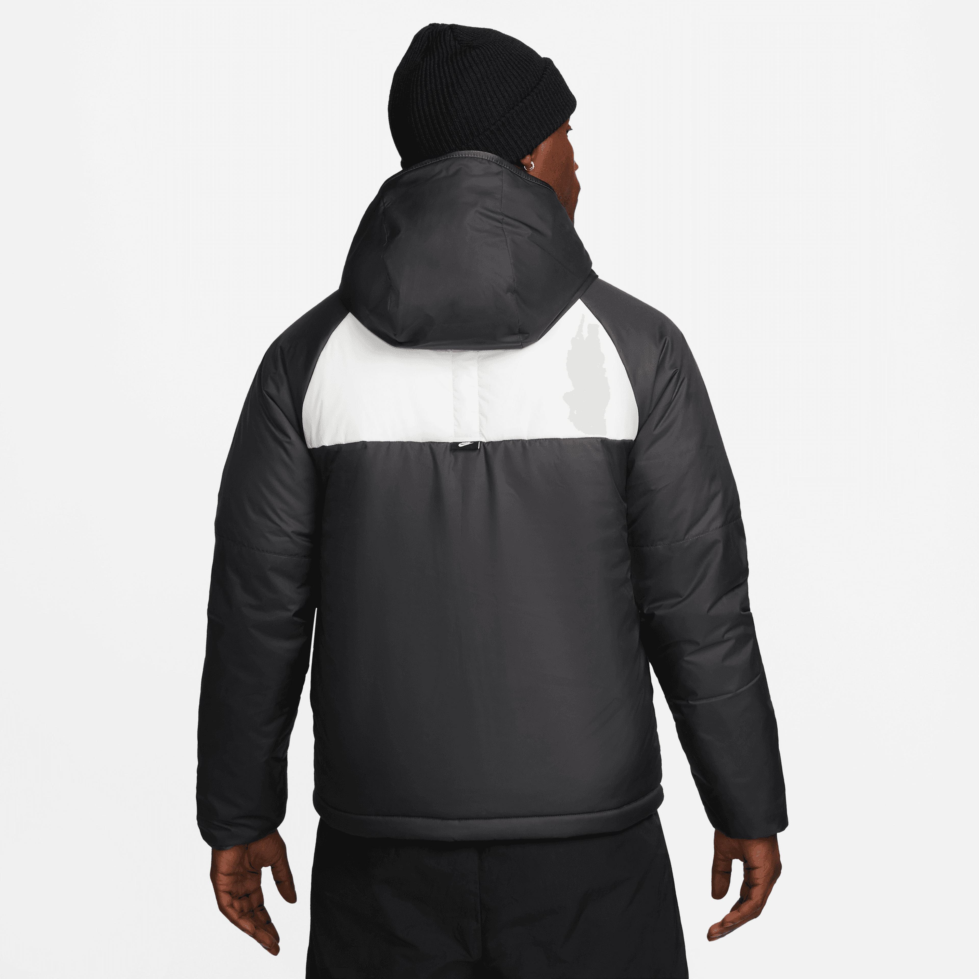 Nike Sportswear Therma Fit Legacy Erkek Siyah/Beyaz Mont