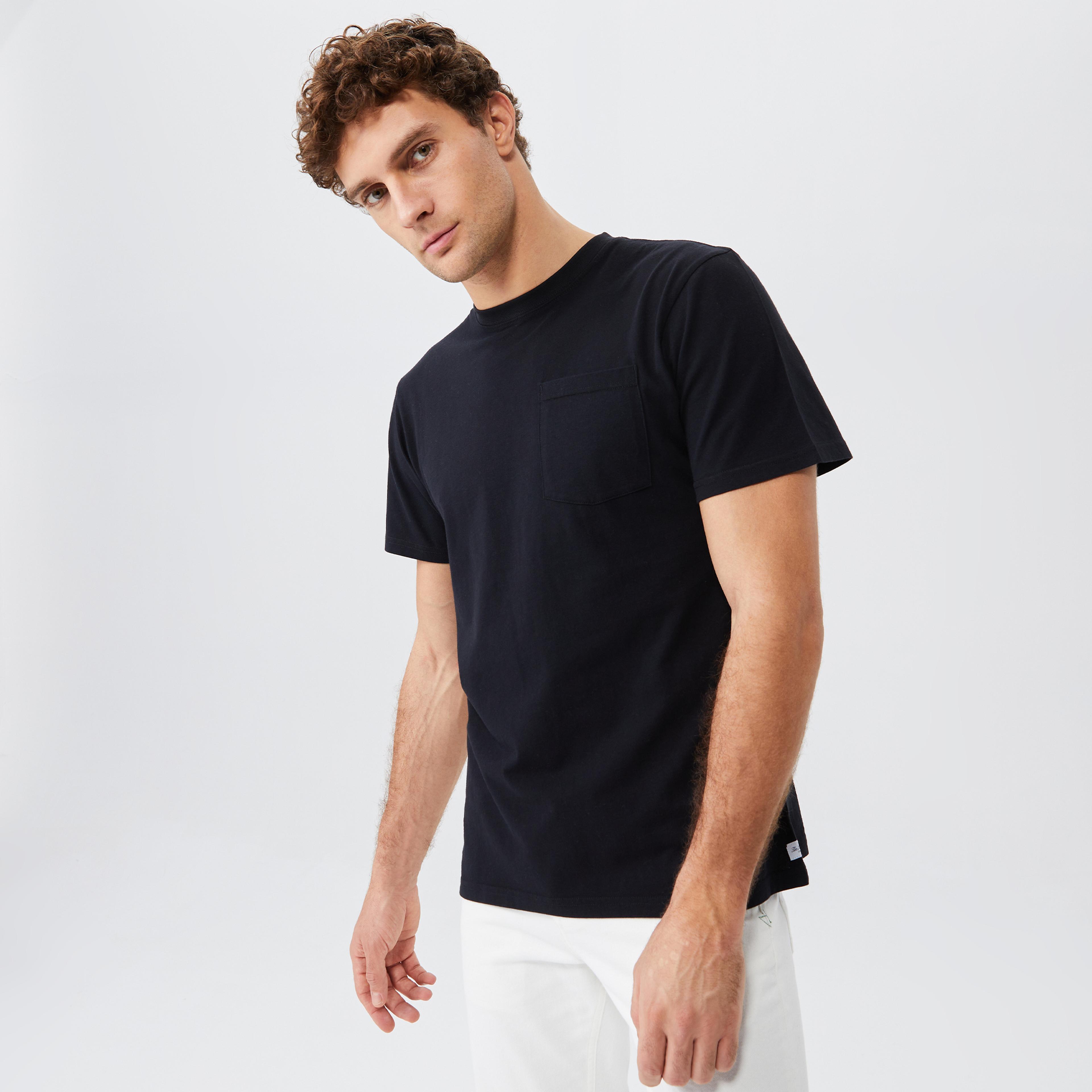 The Hundreds Perfect Pocket Erkek Siyah T-Shirt