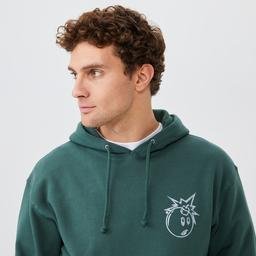 The Hundreds Chrome Adam Pullover Erkek Yeşil Hoodie Sweatshirt