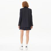 Tommy Hilfiger Wool Blend Crest Kadın Mavi Blazer Ceket