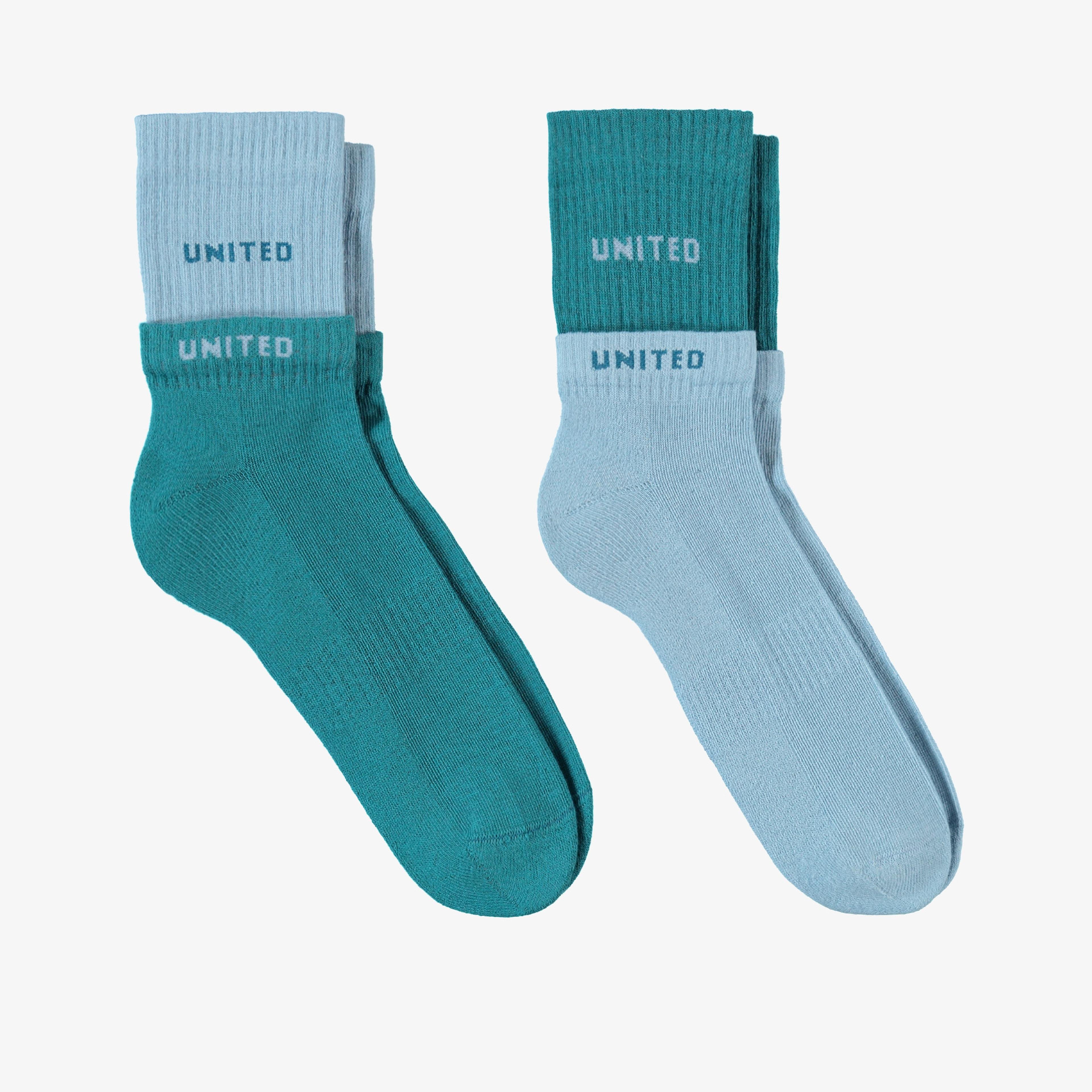 UNITED4 Street  Erkek Mavi 2'li Çorap