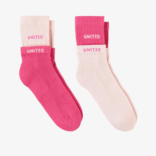 United4 Street  Kadın Pembe 2'li Çorap