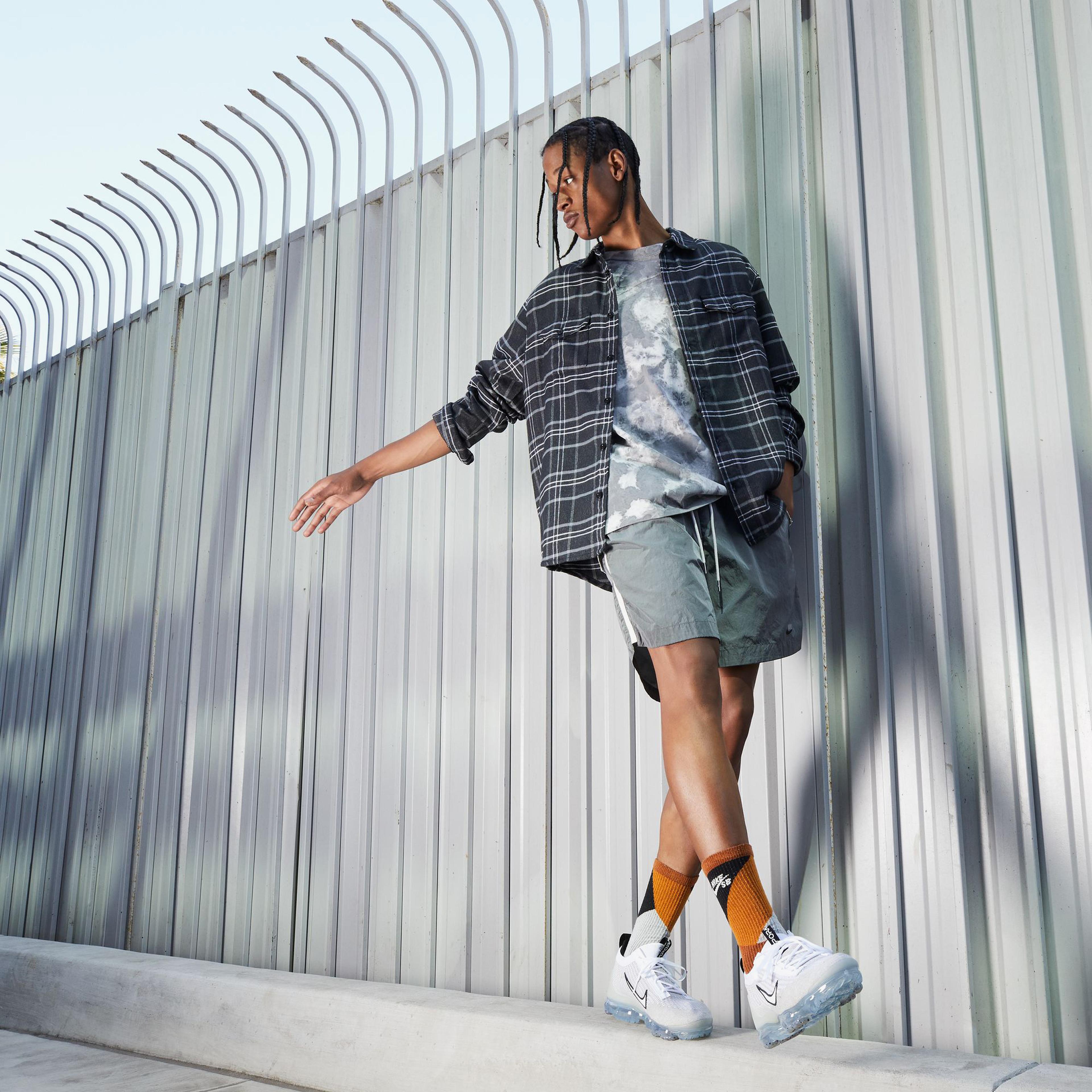 Nike Air Vapormax 2021 Erkek Gri Sneaker