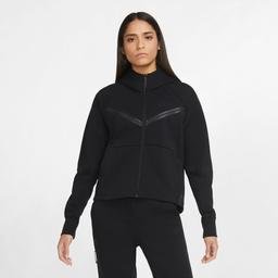 Nike Sportswear Tech Fleece Kadın Siyah Eşofman Üstü