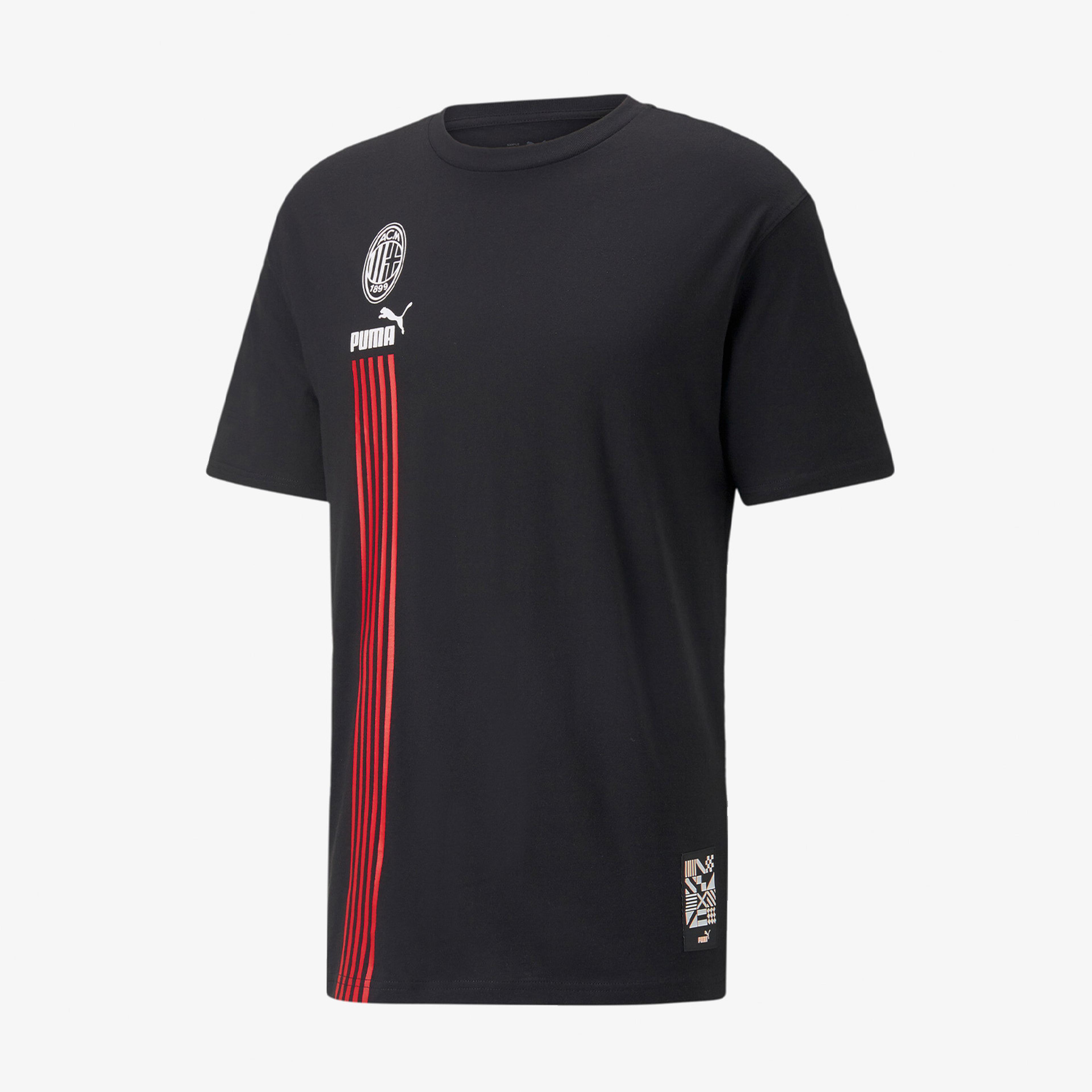 Puma AC Milan Unisex Siyah T-Shirt
