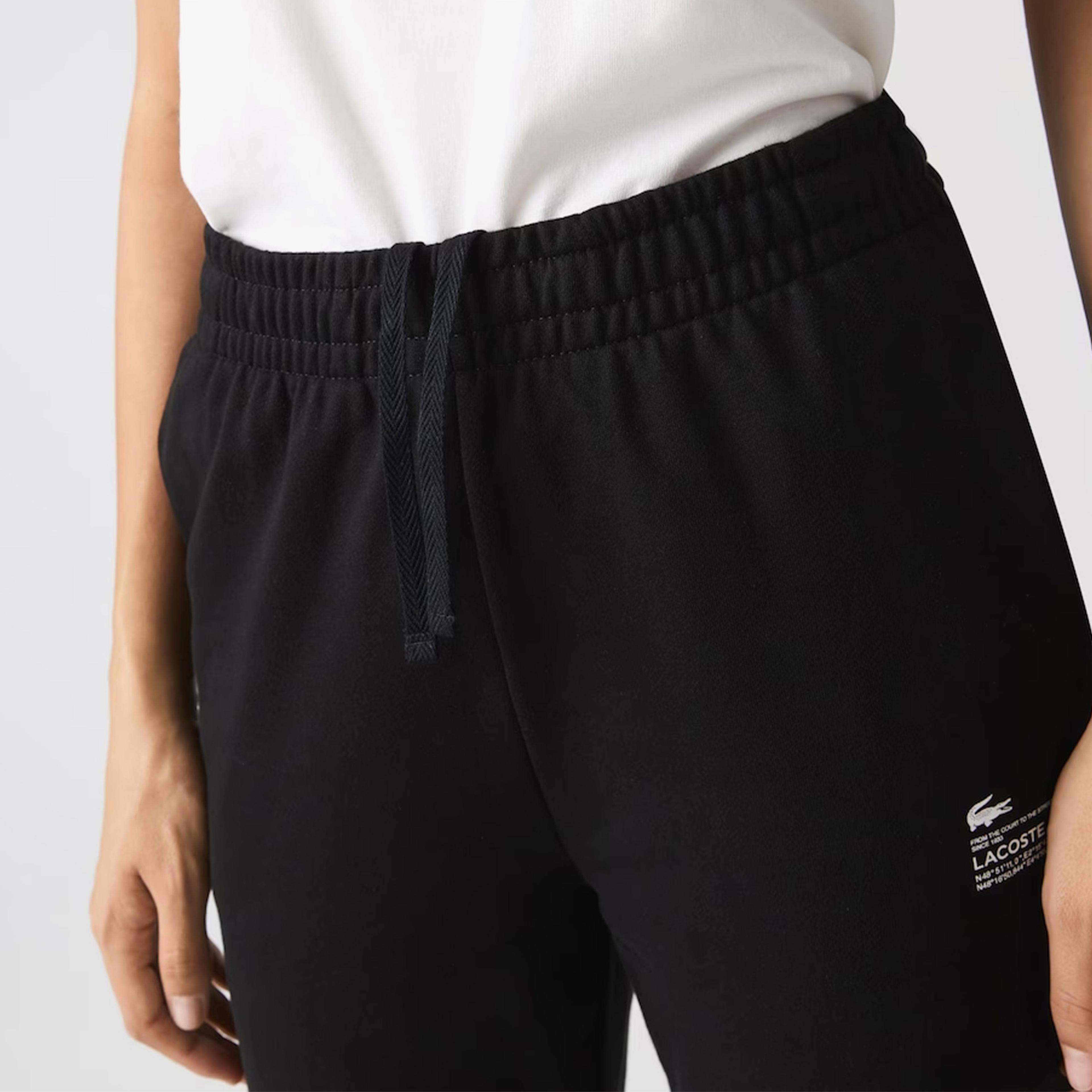 Lacoste Branded Kadın Siyah Eşofman Altı