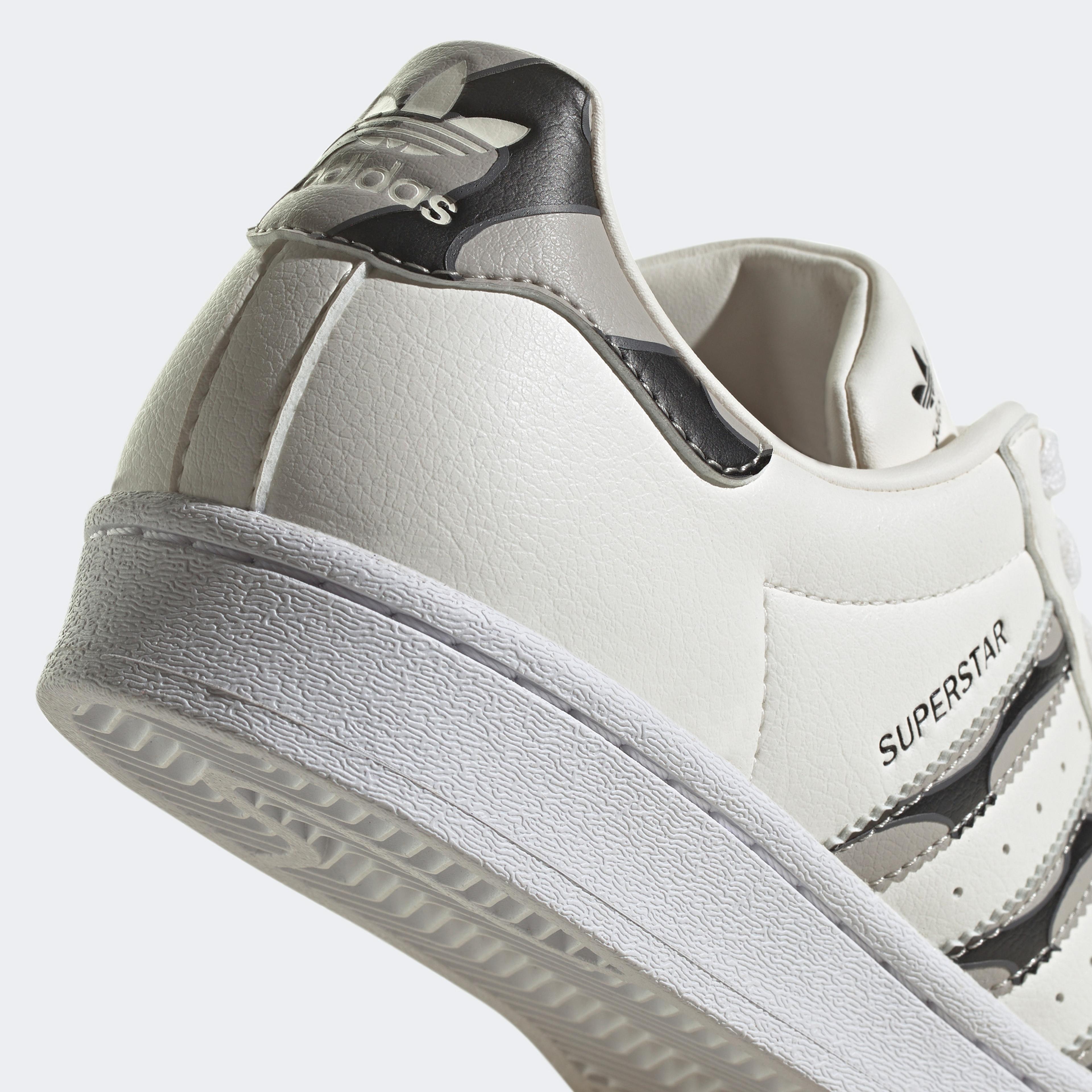 adidas Superstar Kadın Krem Spor Ayakkabı