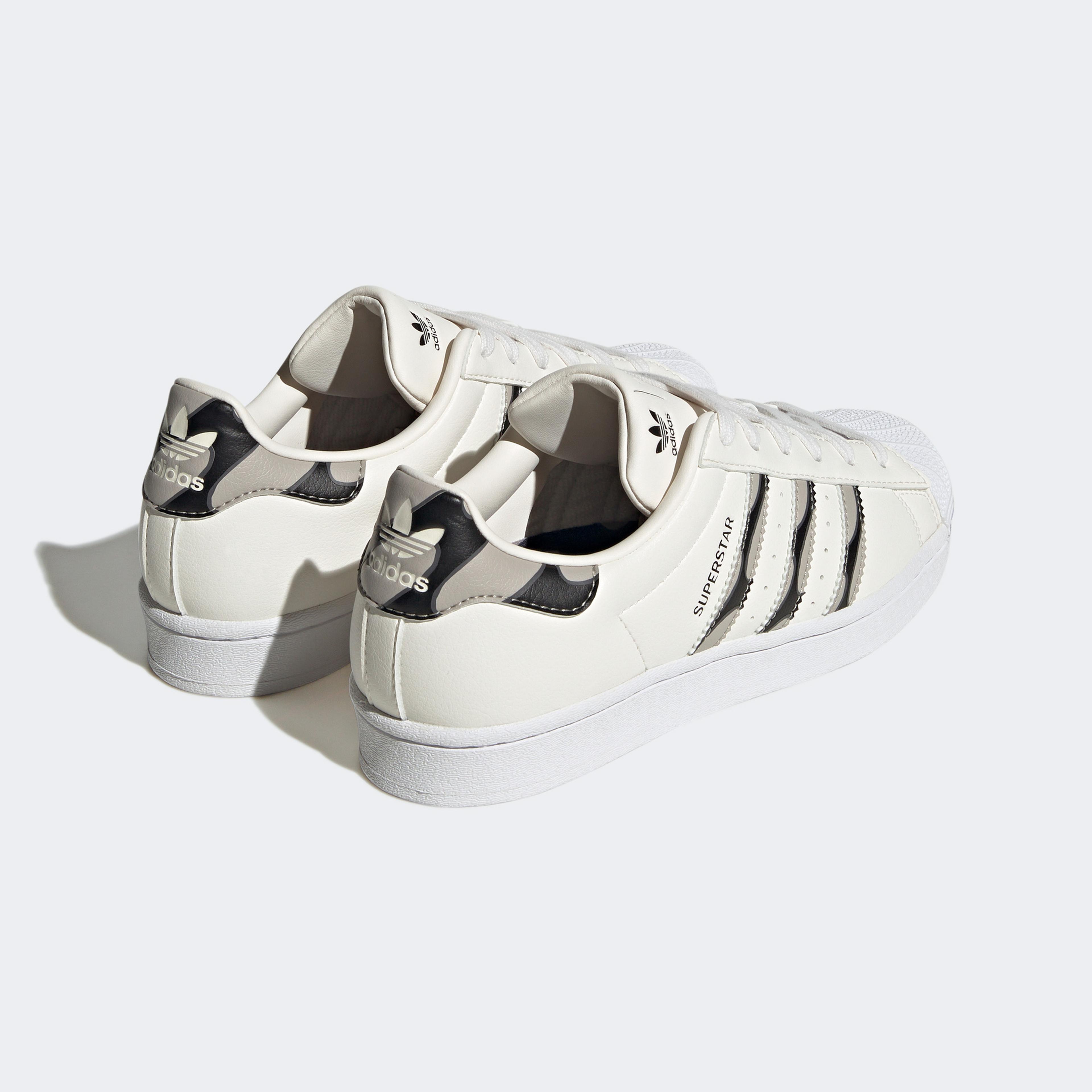 adidas Superstar Kadın Krem Spor Ayakkabı