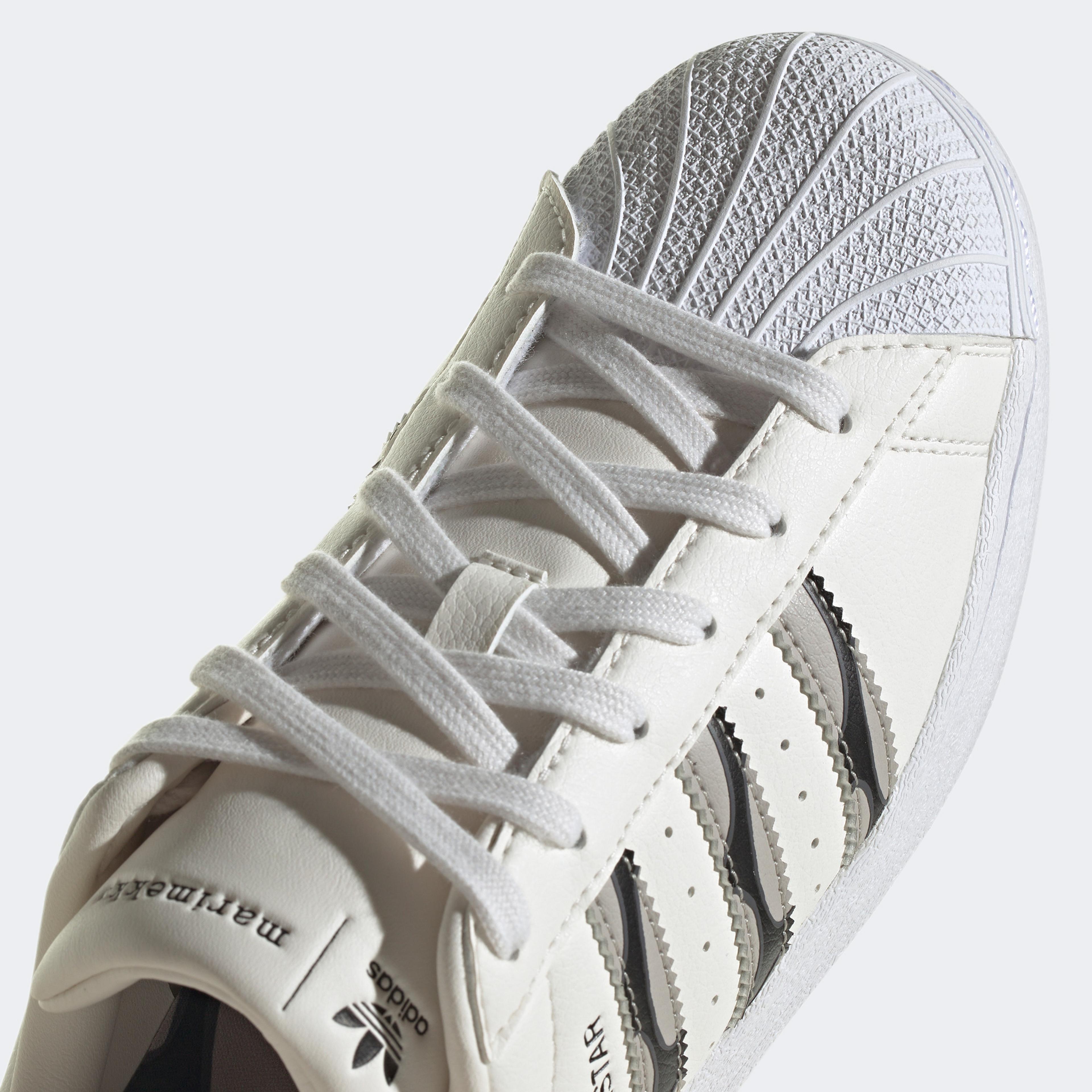 adidas Superstar Kadın Krem Spor Ayakkabı