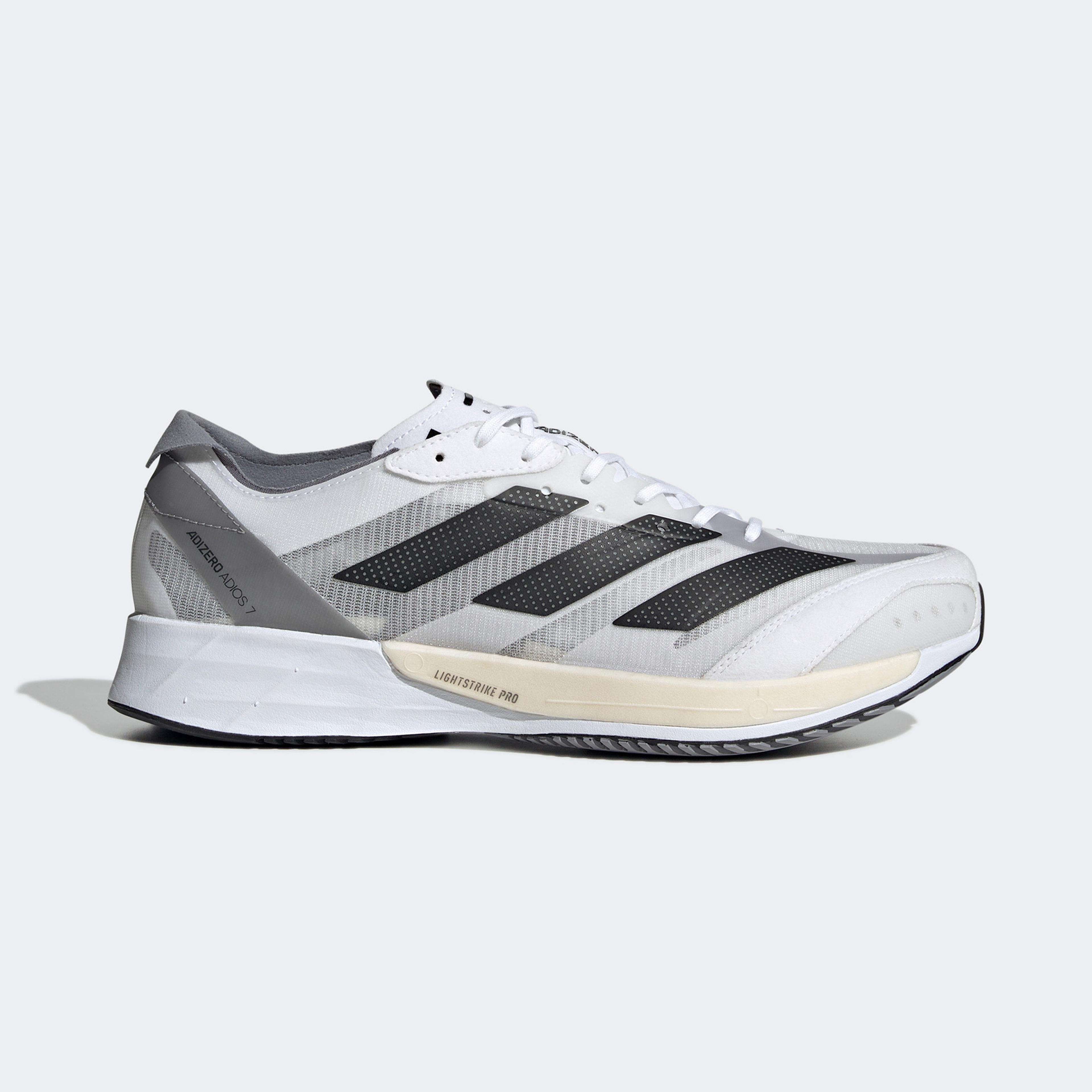 adidas Adizero Adios 7 Erkek Beyaz Spor Ayakkabı