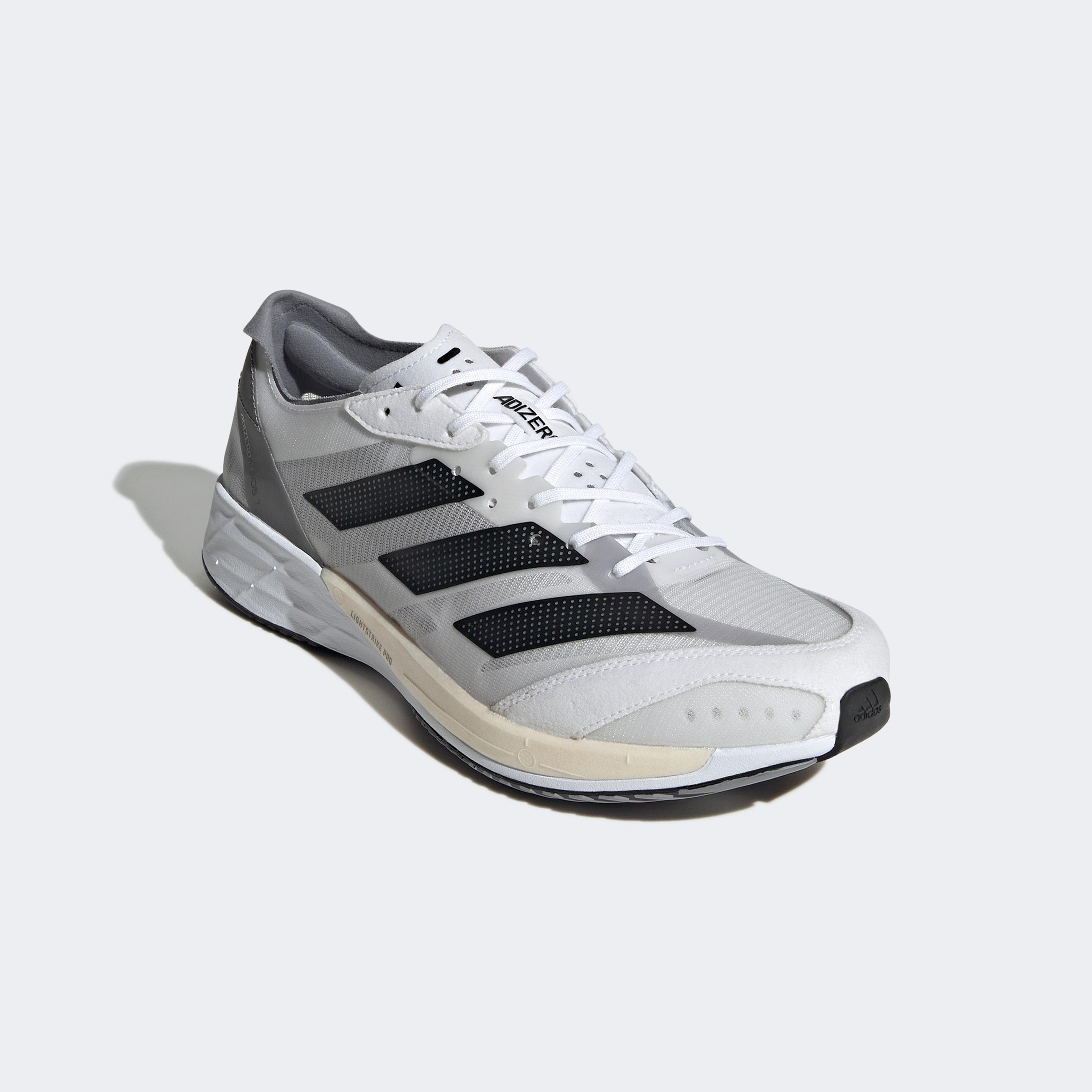 adidas Adizero Adios 7 Erkek Beyaz Spor Ayakkabı