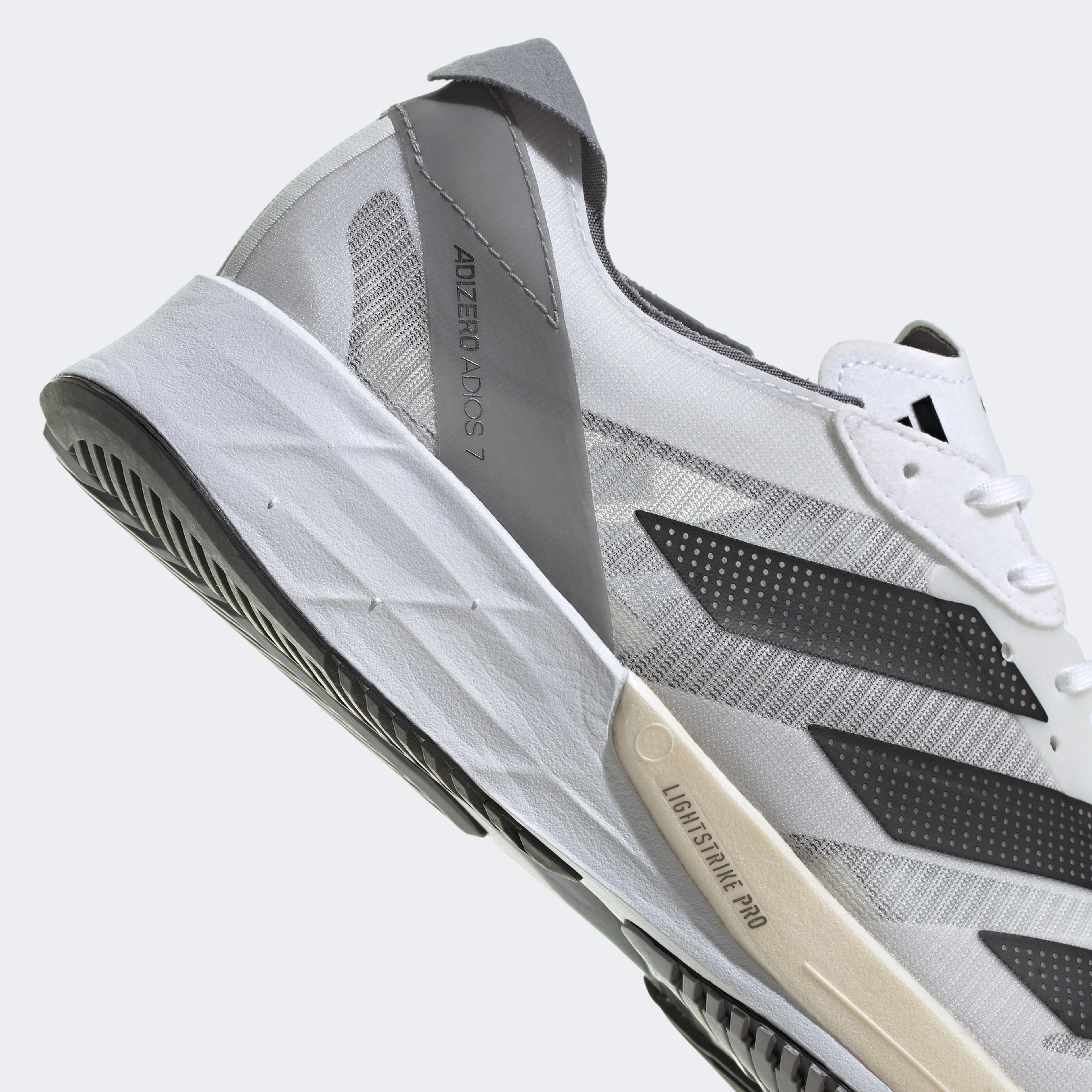 adidas Adizero Adios 7 Erkek Beyaz Spor Ayakkabı