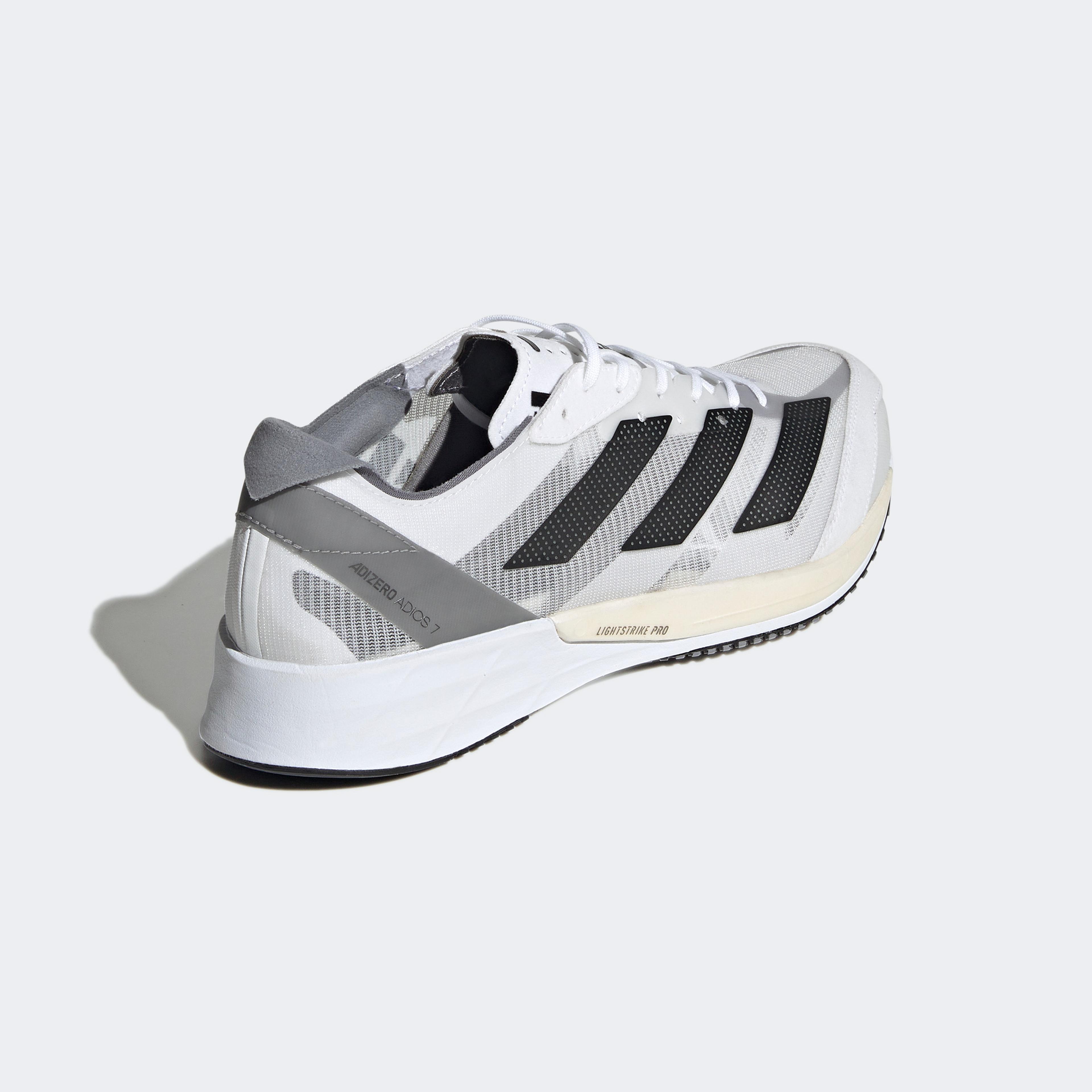 adidas Adizero Adios 7 Erkek Beyaz Spor Ayakkabı