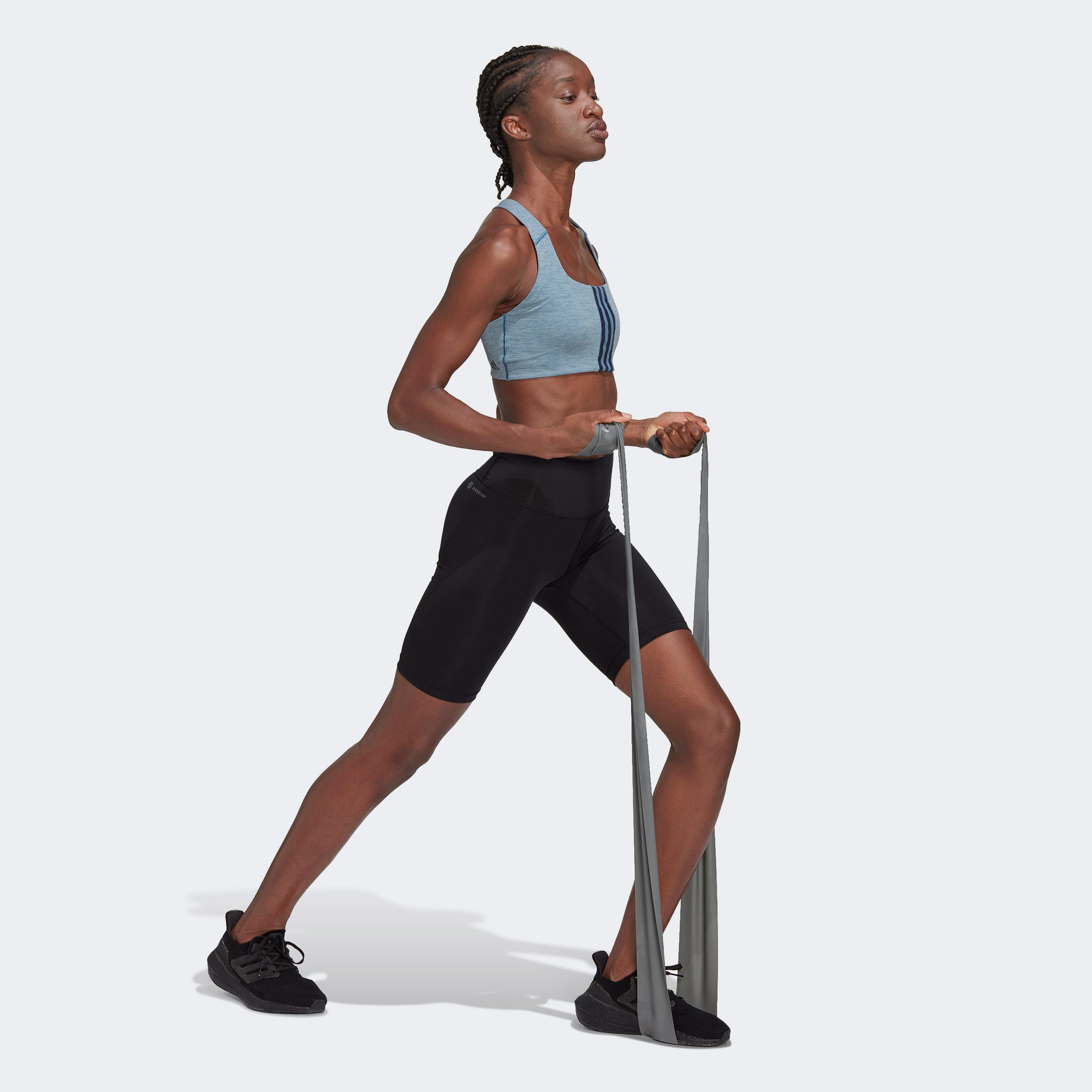 adidas Optime Training Bike Kısa  Kadın Siyah Tayt