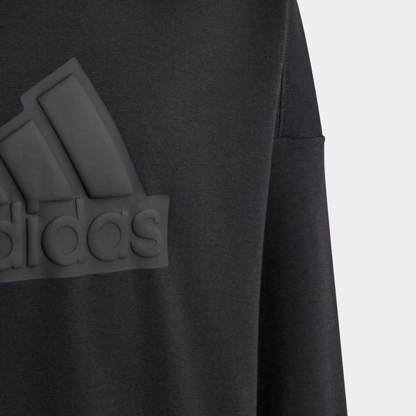 adidas Future Icons Logo Çocuk Siyah Hoodie_2