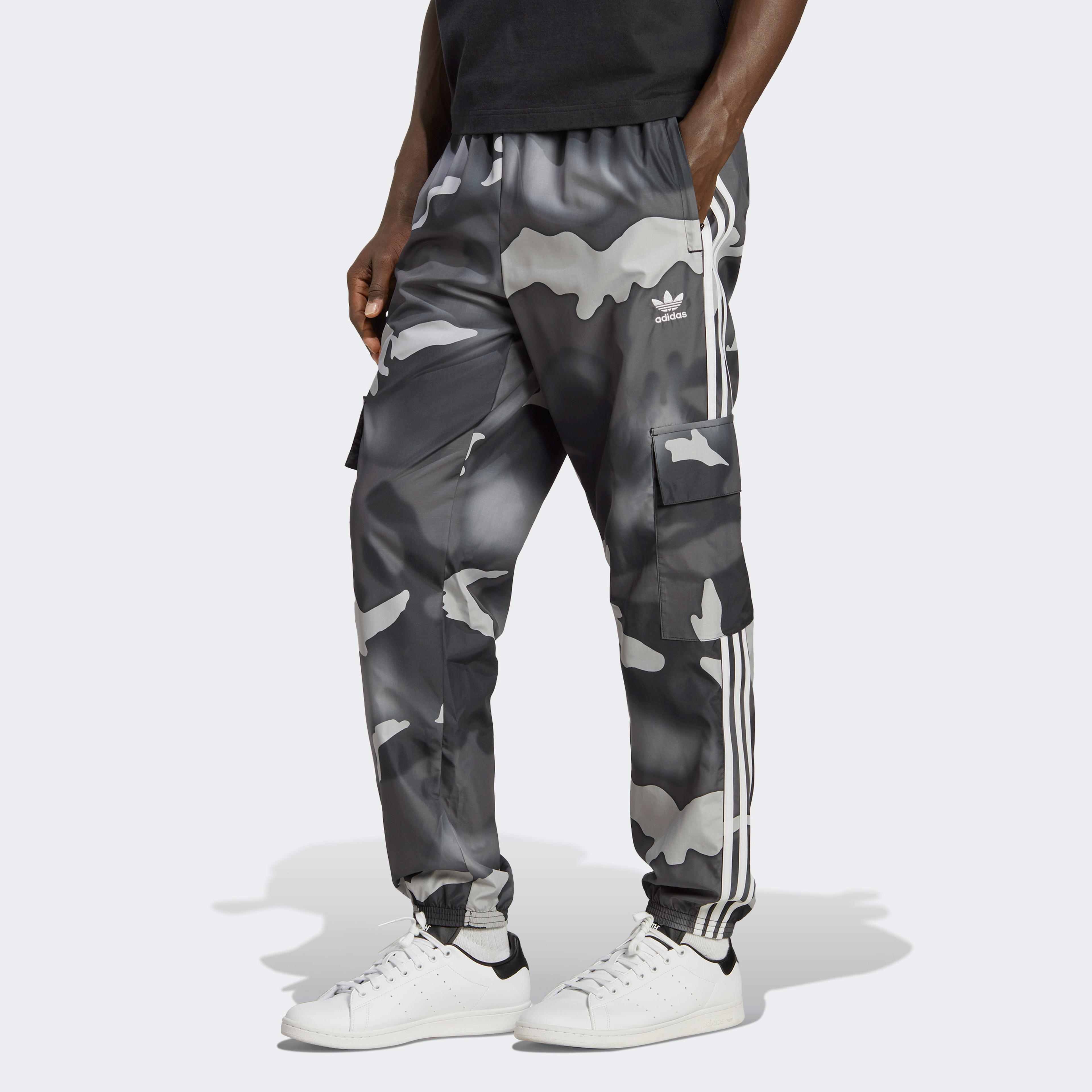 adidas Graphics Camo Cargo Erkek Gri Eşofman Altı