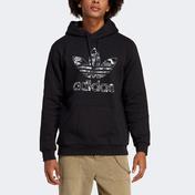 adidas Graphics Camo Infill Erkek Siyah Hoodie