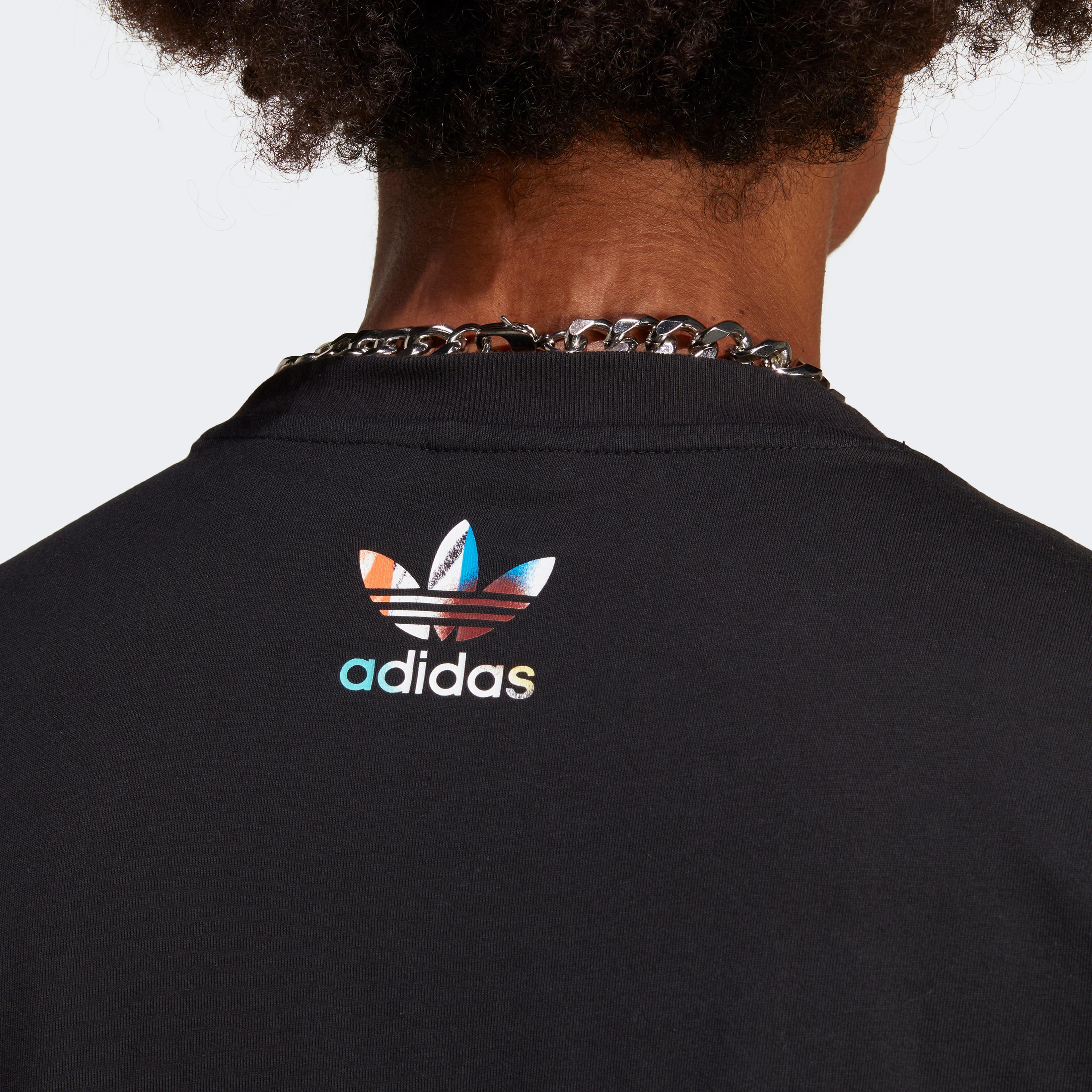 adidas Graphics off the Grid  Erkek Siyah T-Shirt