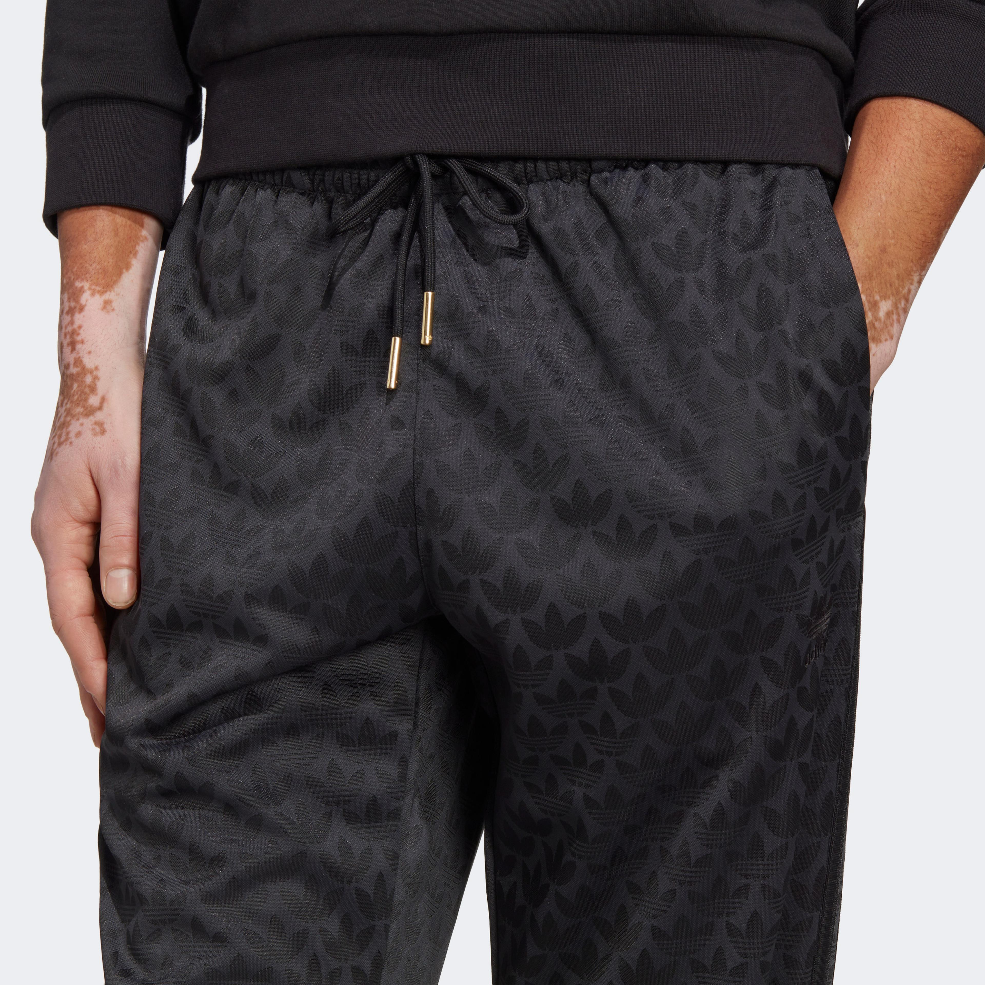 adidas Graphics Monogram Track Erkek Siyah Eşofman Altı