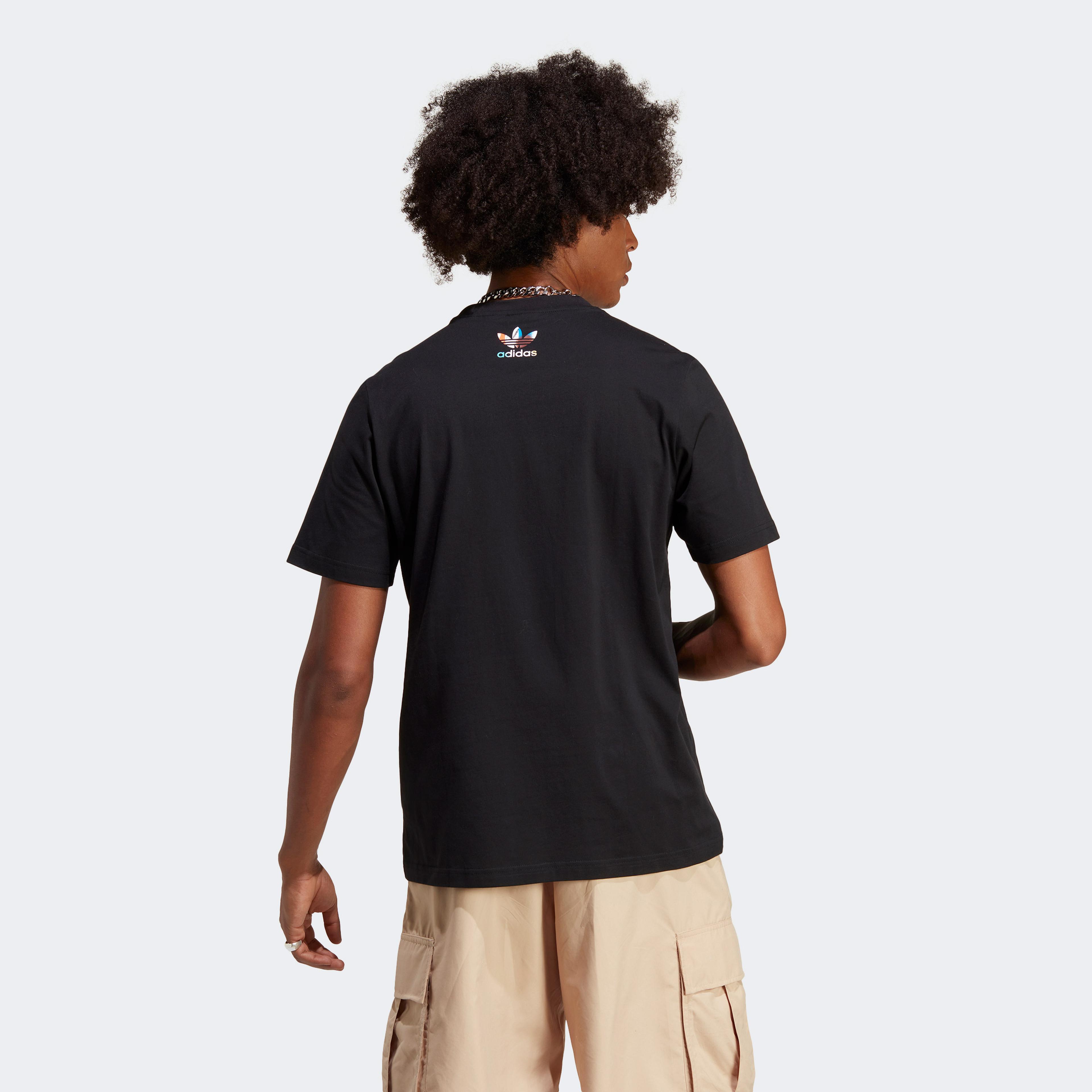 adidas Graphics off the Grid  Erkek Siyah T-Shirt